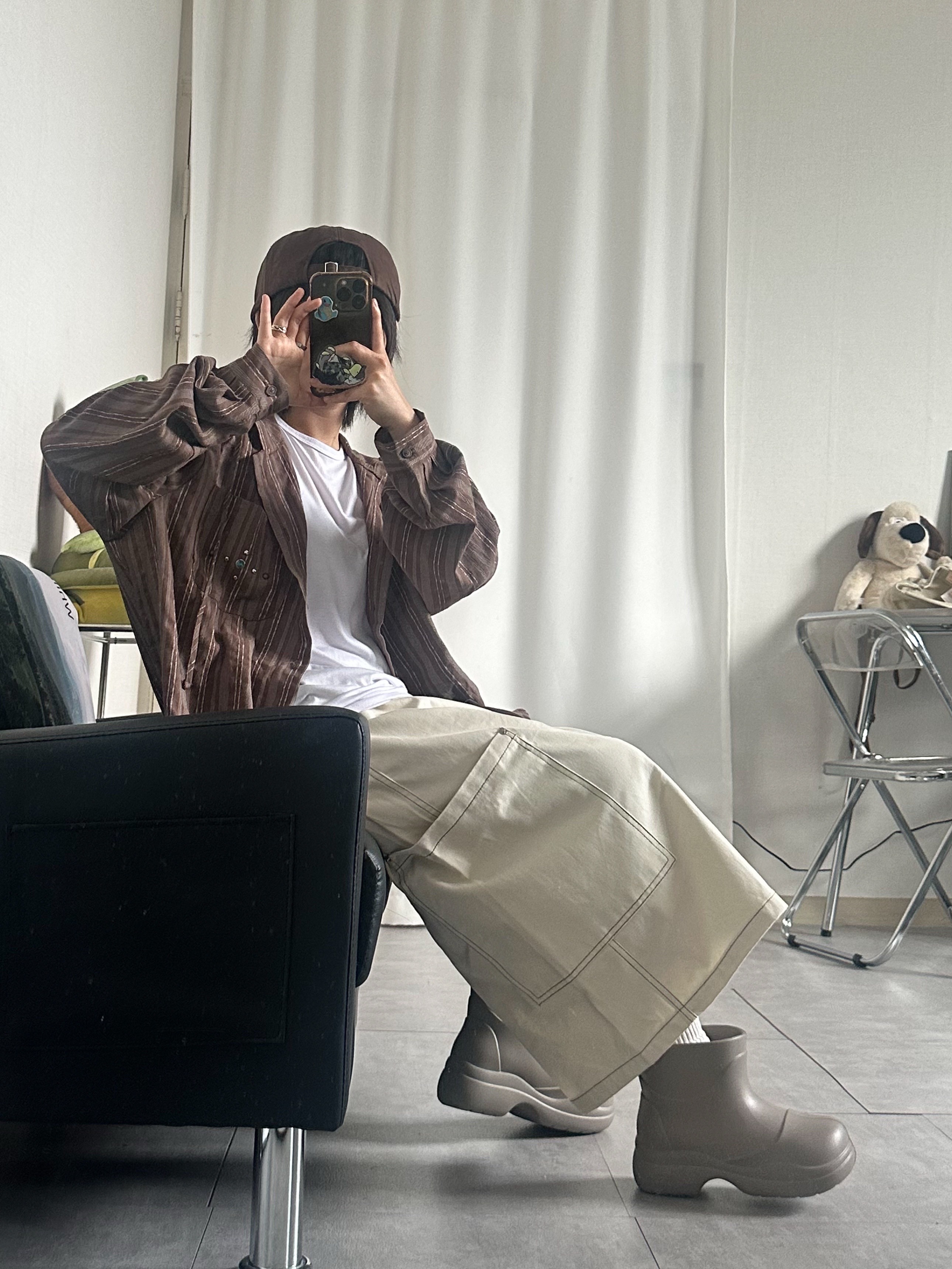 (W) Rockfishweatherwear Hayden Boots Cocoa 착용 스타일 - 1