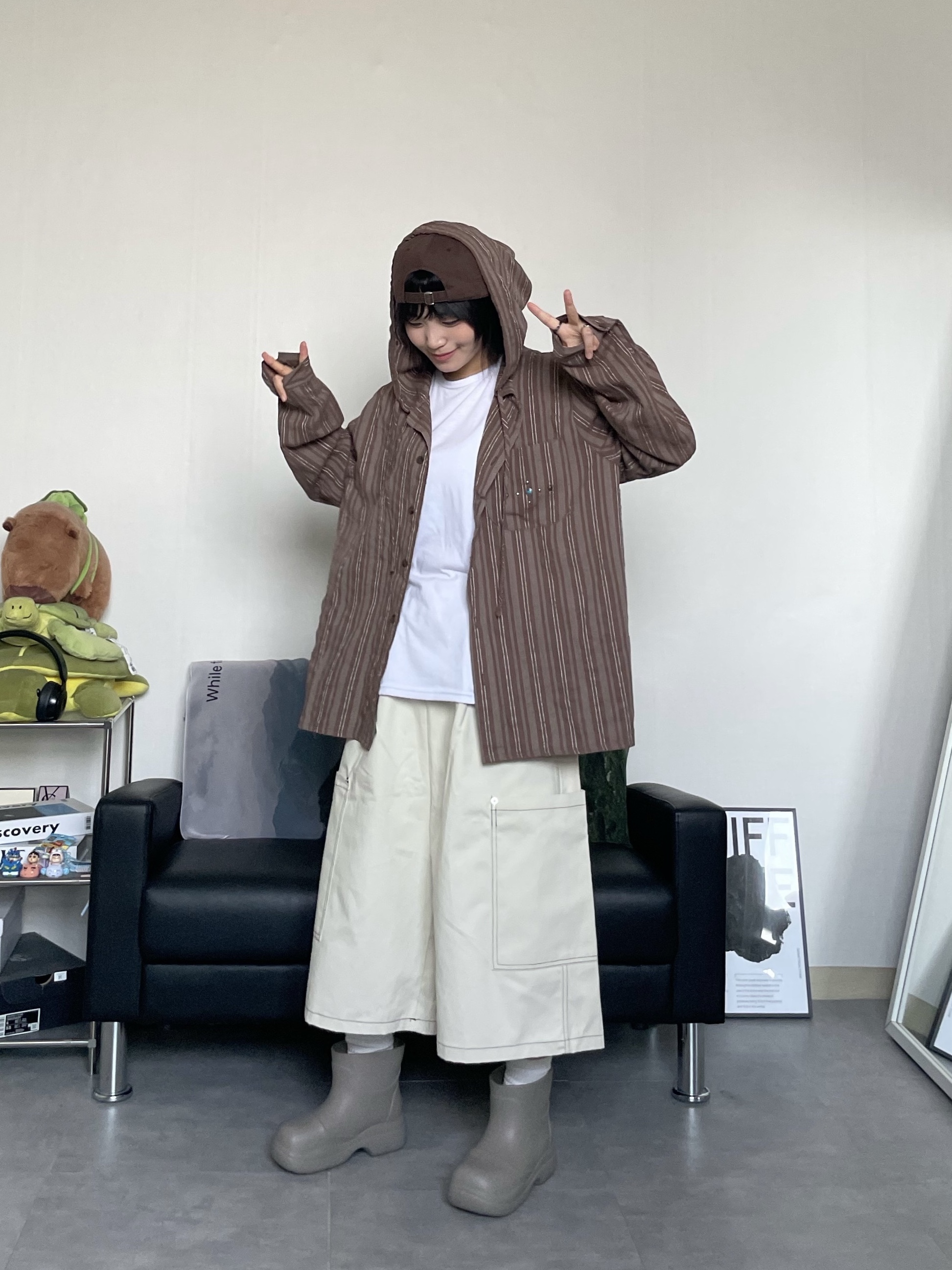 (W) Rockfishweatherwear Hayden Boots Cocoa 착용 스타일 - 10