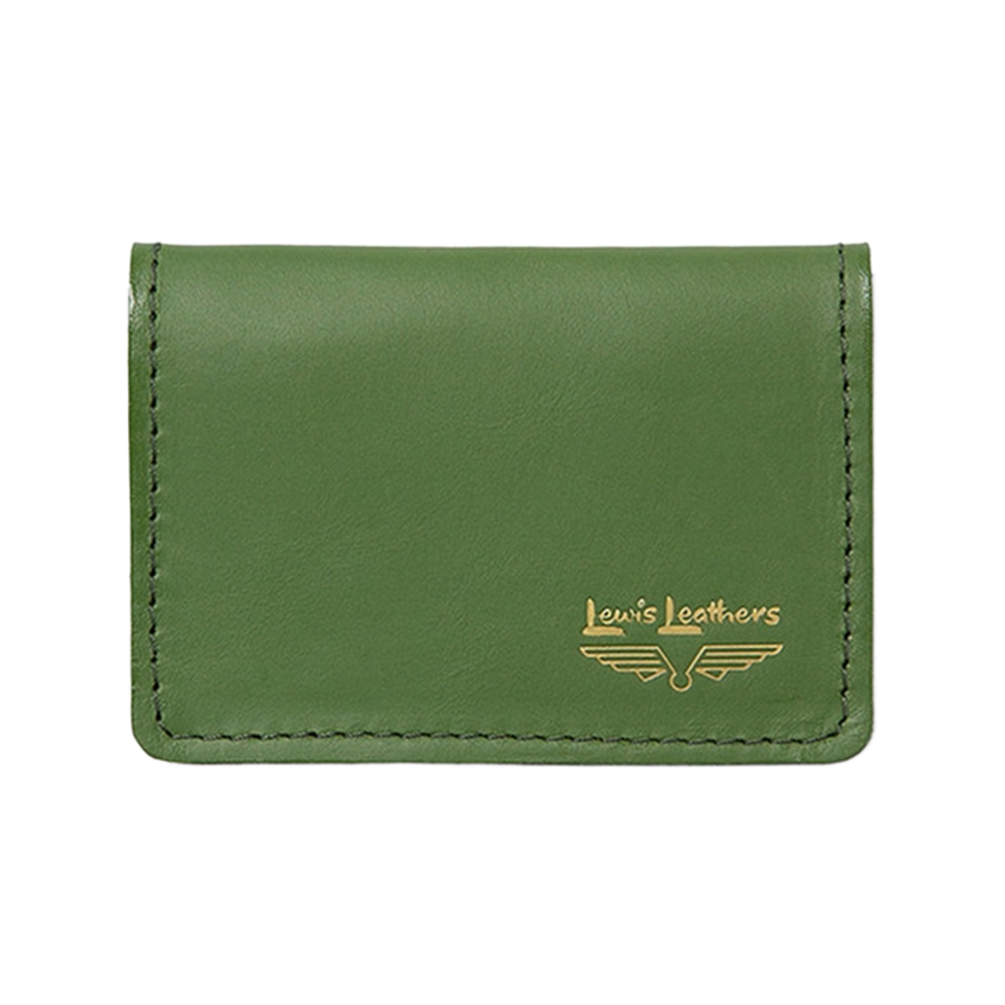 Card Wallet / Apple Green Lewis Leathers Card Wallet Apple Green