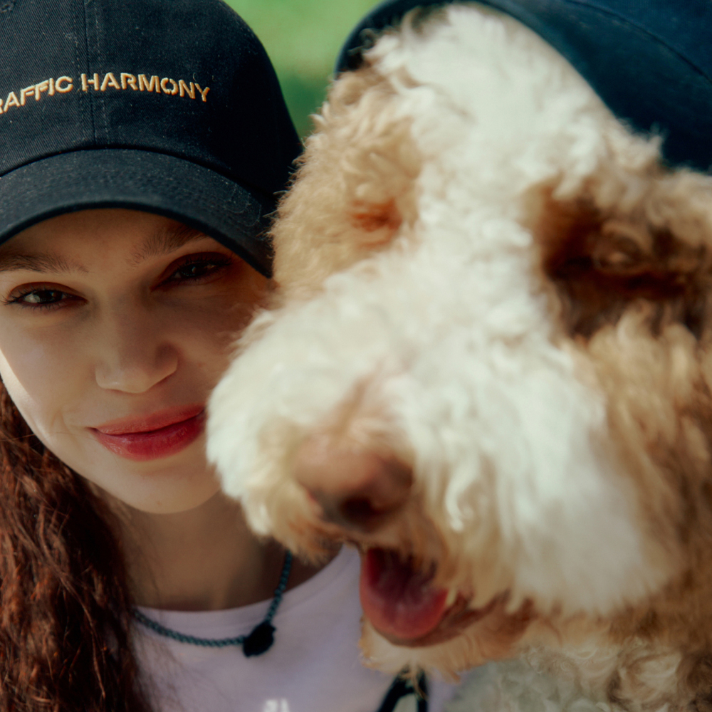 트래픽하모니 풀로고 로우핏 볼캡 블랙(Traffic Harmony Full Logo Low Fit Ball Cap Black) - 3