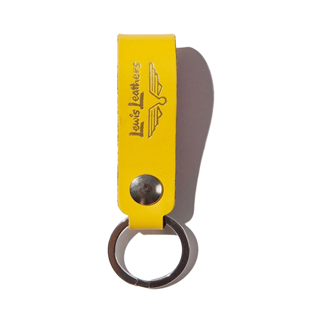 Belt Loop Key Ring MK.1 / Yellow Lewis Leathers Belt Loop Key Ring MK.1 Yellow