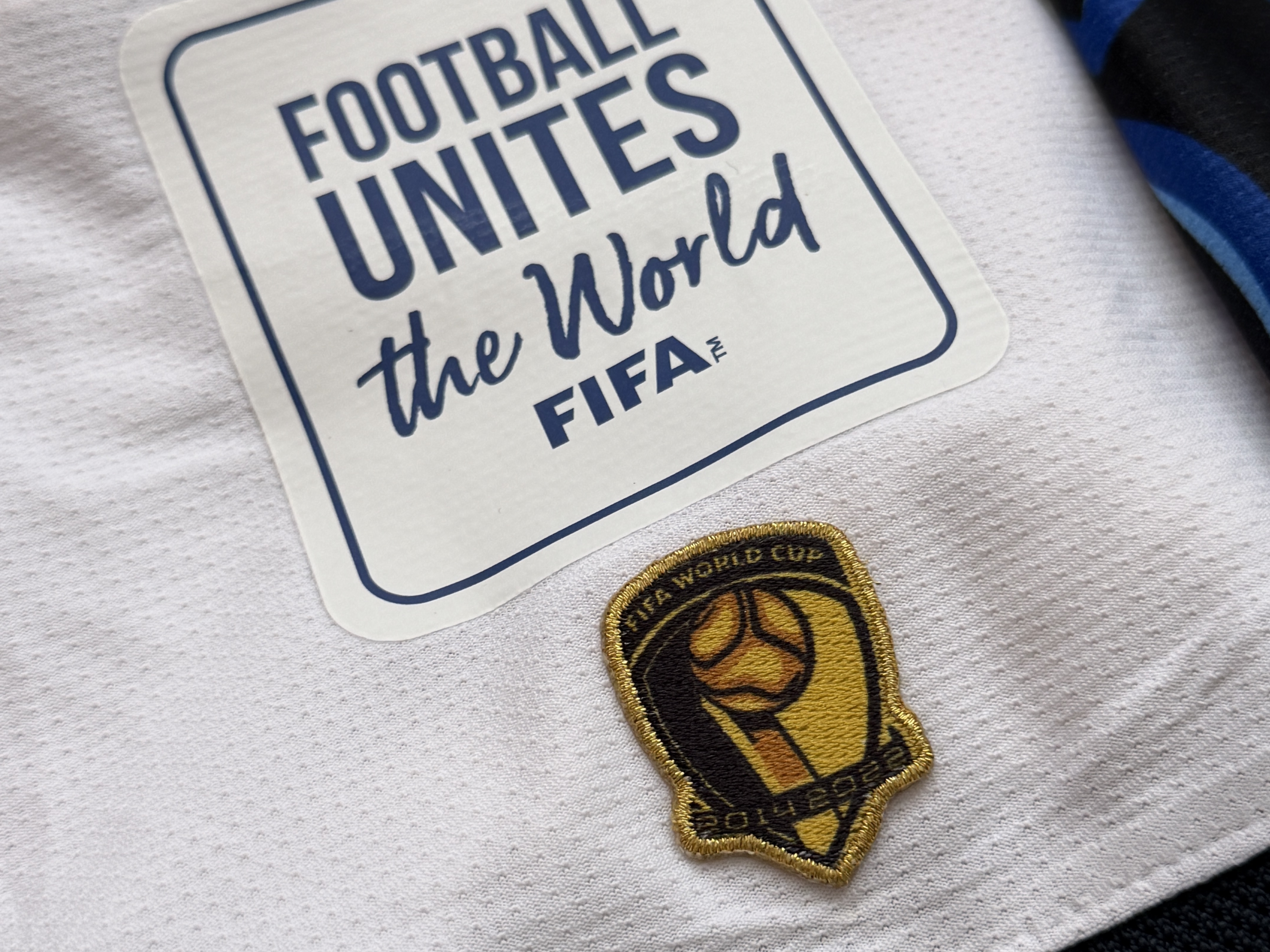 Adidas Argentina 2026 Home Authentic Jersey White Icey Blue - KR Sizing (Non Marking Ver.) 착용 스타일 - 3