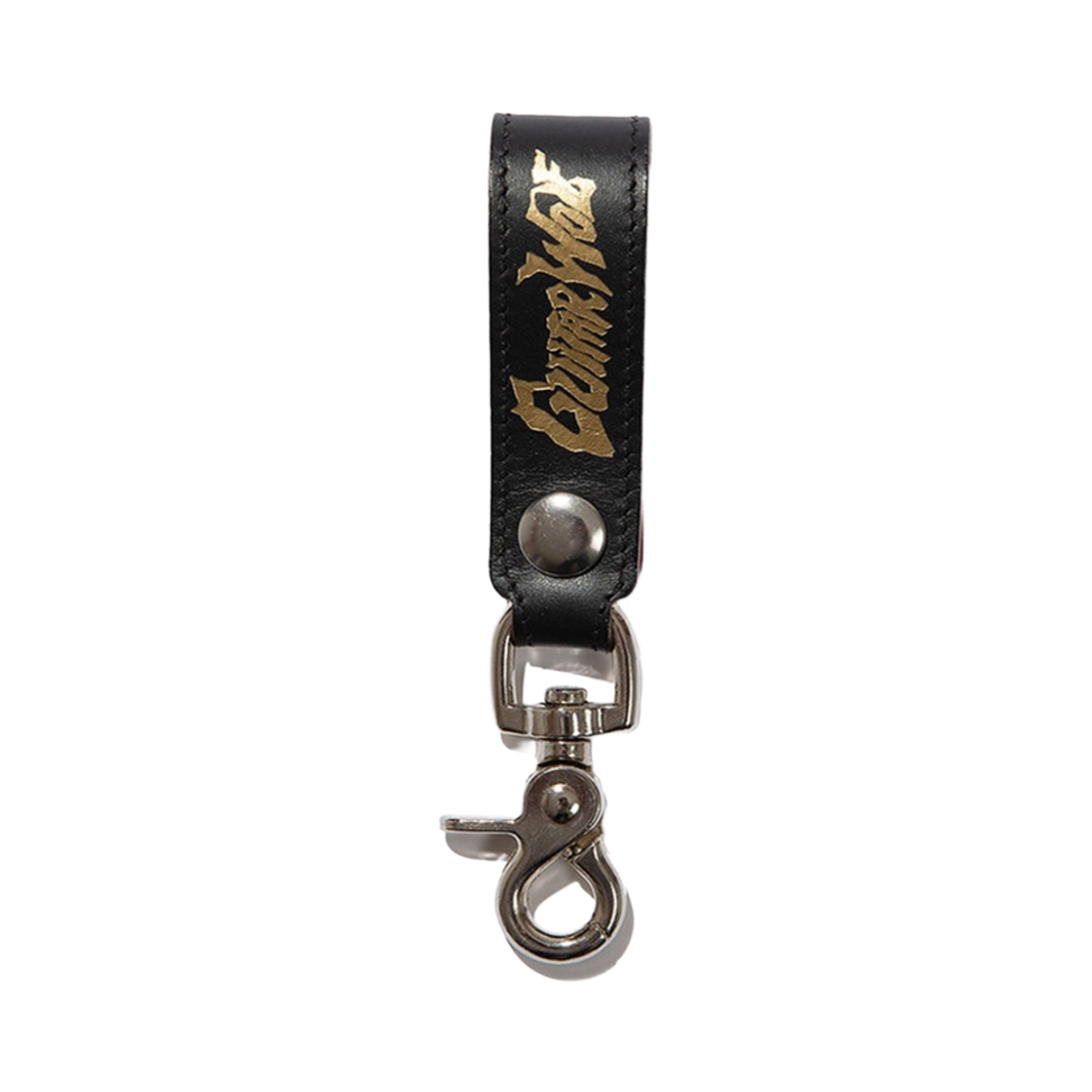 Guitar Wolf Belt Loop Key Ring MK.2 Lewis Leathers Guitar Wolf Belt Loop Key Ring MK.2 Black & Red