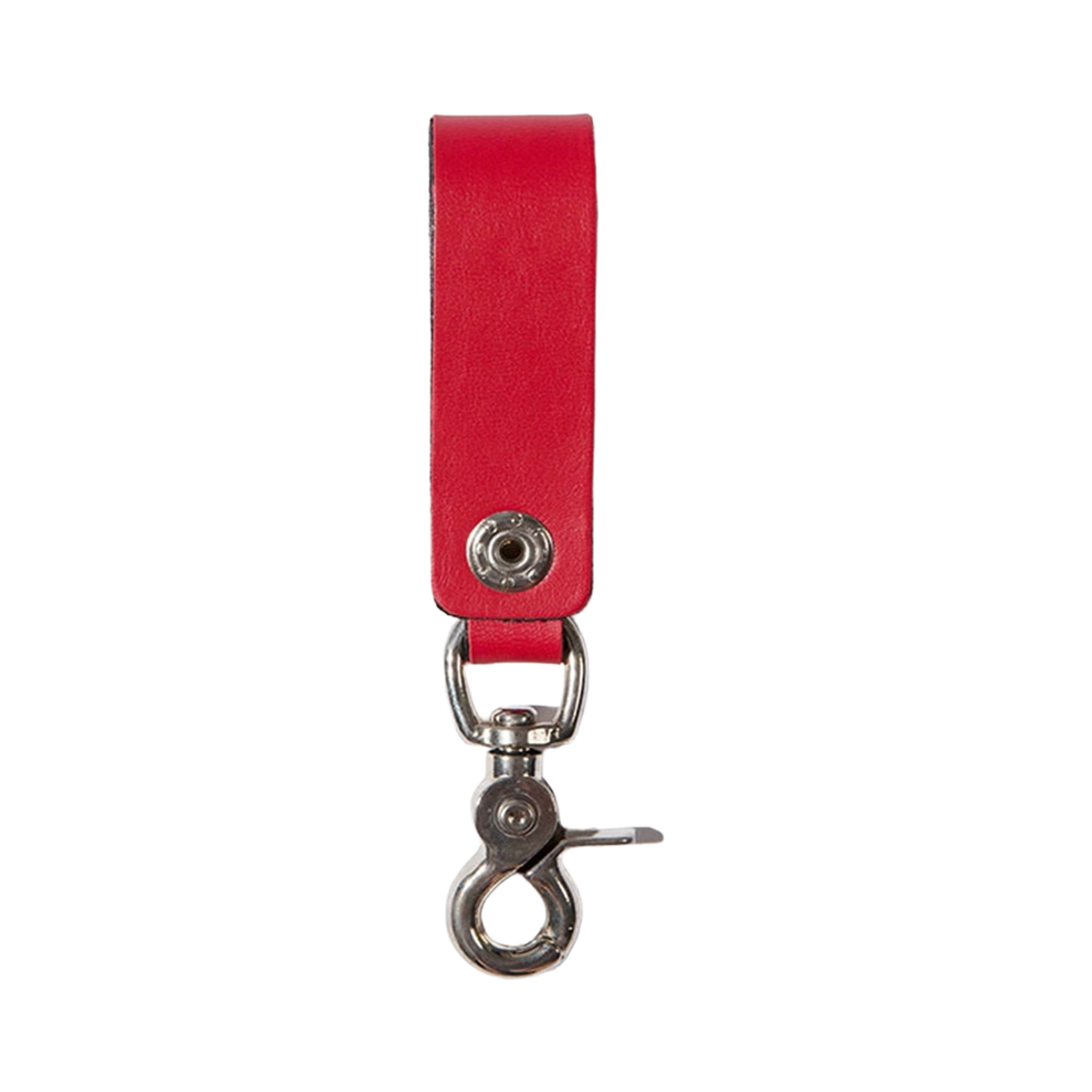 루이스 레더 벨트 루프 키링 엠케이 2 레드(Lewis Leathers Belt Loop Key Ring MK.2 Red) - 2