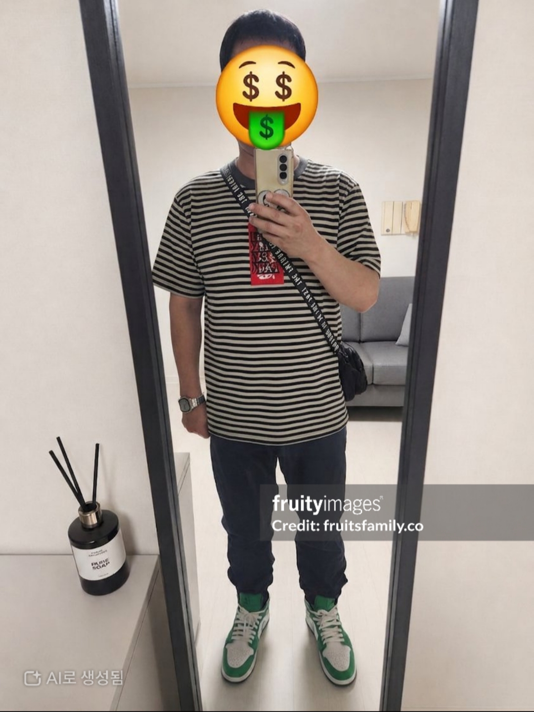 Human Made Military Pouch Small Navy, Jordan 1 Mid Lucky Green ์ฐฉ์ฉ ์คํ์ผ - 4