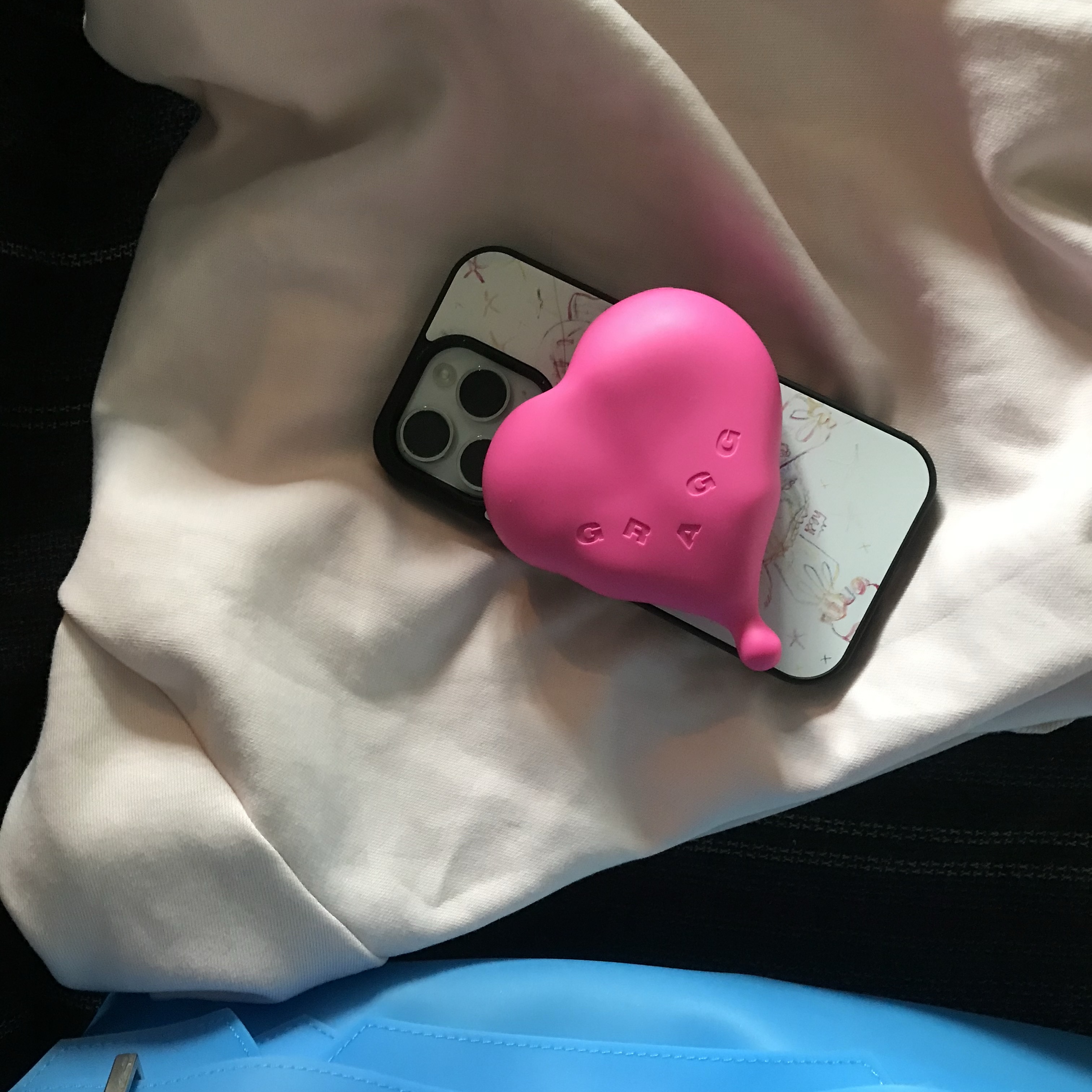 GRAGG MAGSAFE FLOW HEART BATTERY [9 COLOR] 착용 스타일 - 9