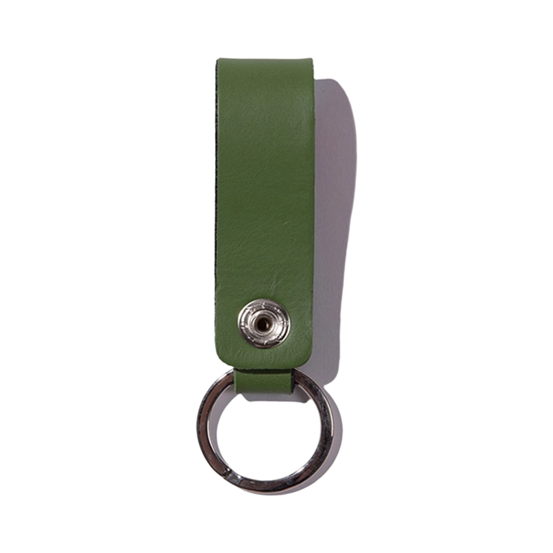 루이스 레더 벨트 루프 키링 엠케이 1 애플 그린(Lewis Leathers Belt Loop Key Ring MK.1 Apple Green) - 2