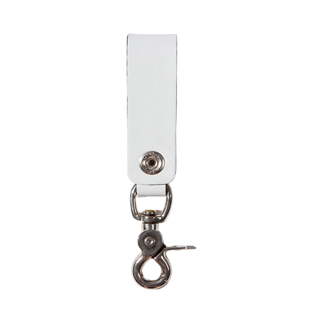 루이스 레더 벨트 루프 키링 엠케이 2 화이트(Lewis Leathers Belt Loop Key Ring MK.2 White) - 2
