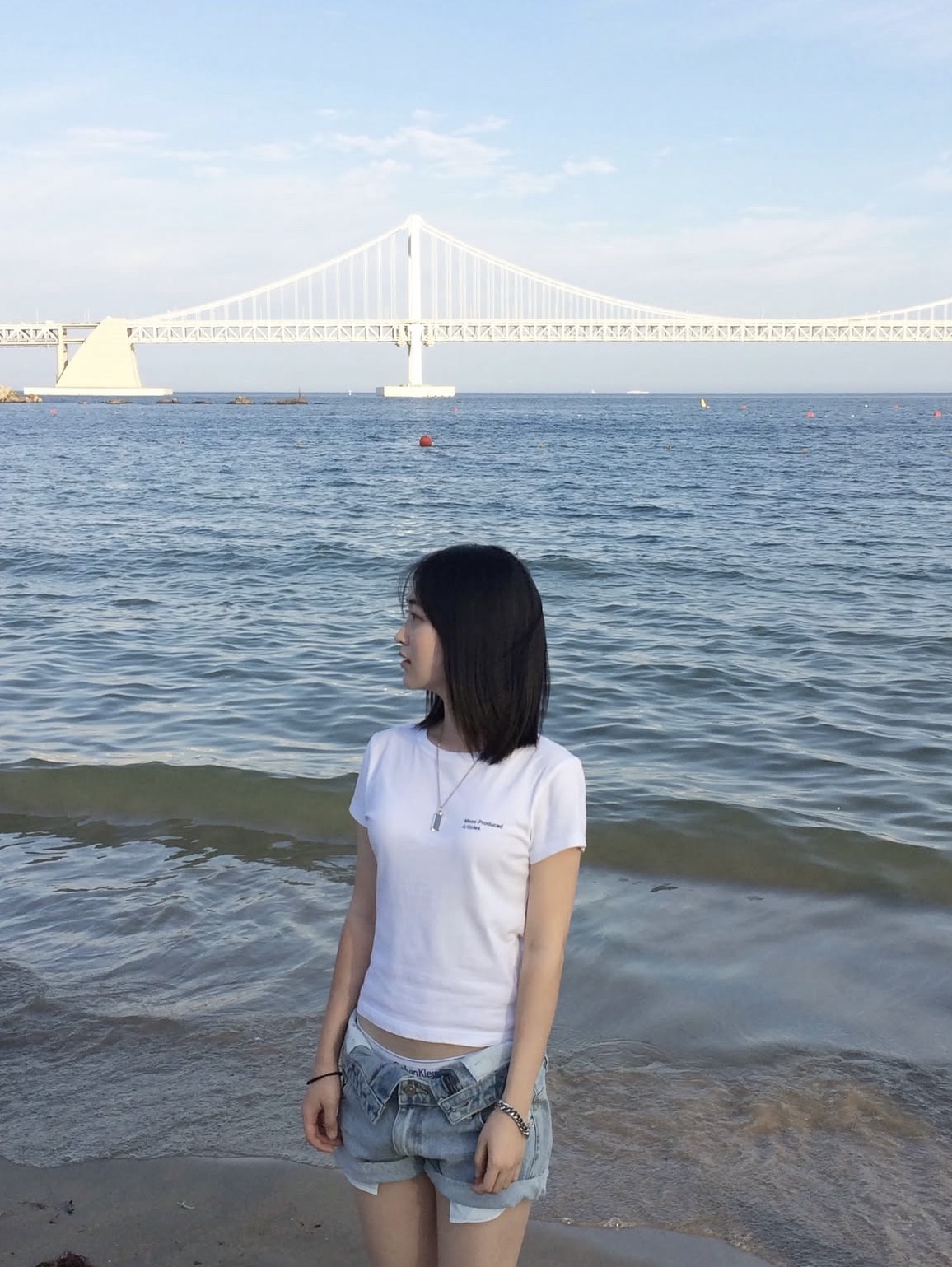 Plastic Product MPa T-Shirt White 착용 스타일 - 4