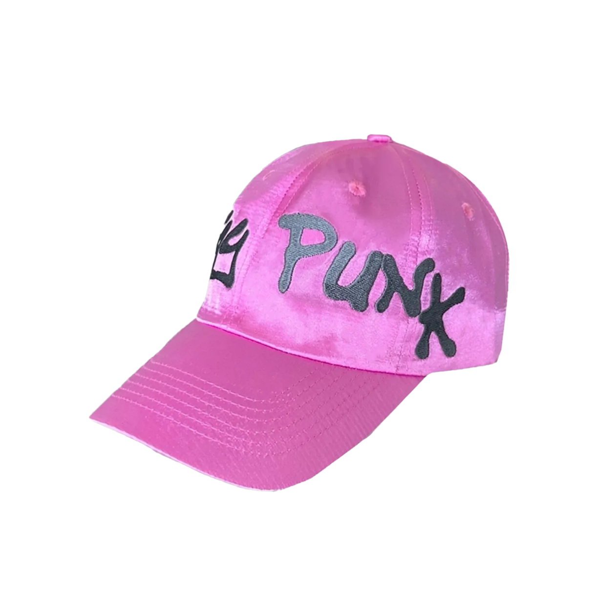 비주얼 컬렉터 스테이 펑크 나일론 볼캡 - 핑크(VISUAL COLLECTOR Stay Punk Nylon Ball Cap - Pink)