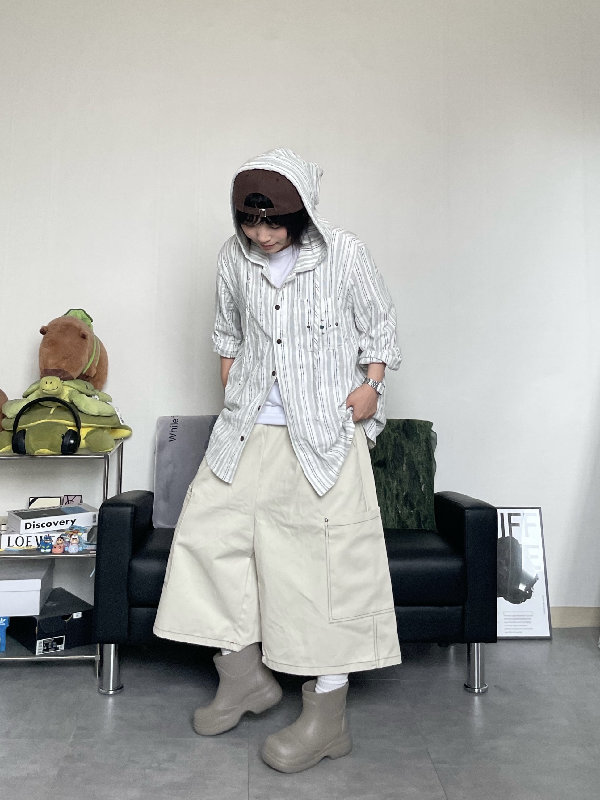 (W) Rockfishweatherwear Hayden Boots Cocoa 착용 스타일 - 5