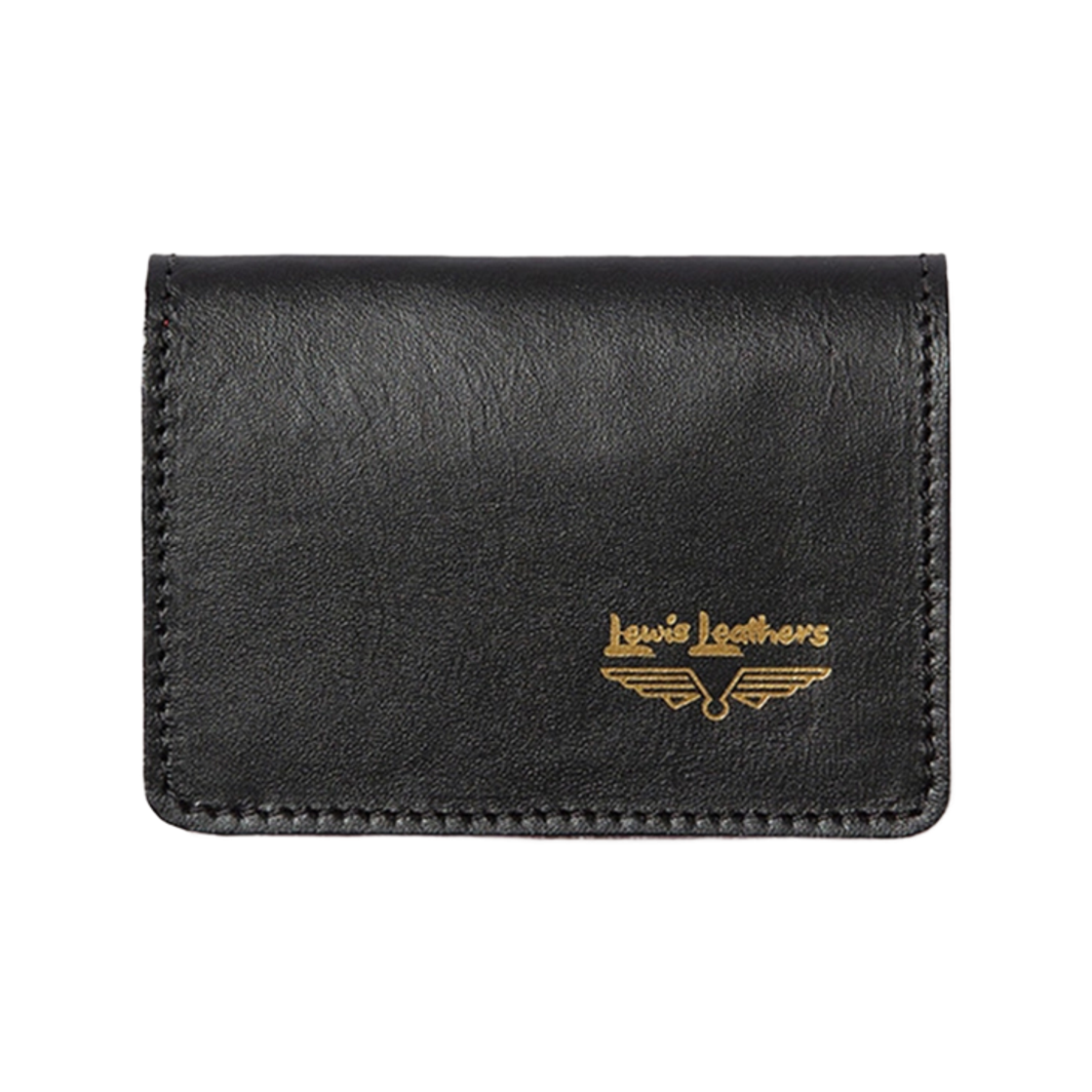 Card Wallet / Black Lewis Leathers Card Wallet Black