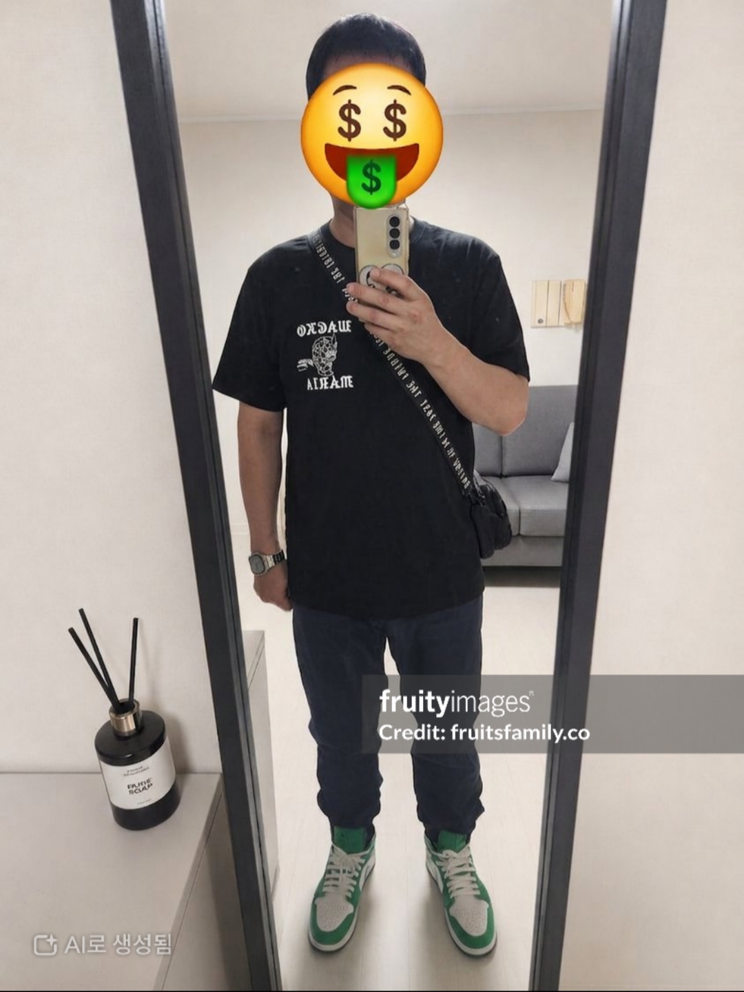 Human Made Military Pouch Small Navy, Jordan 1 Mid Lucky Green ์ฐฉ์ฉ ์คํ์ผ - 9
