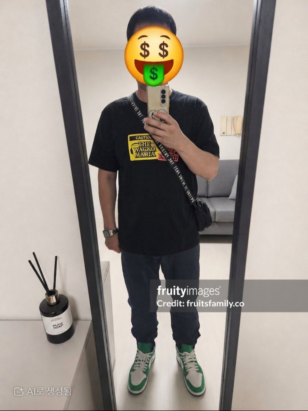 Human Made Military Pouch Small Navy, Jordan 1 Mid Lucky Green ์ฐฉ์ฉ ์คํ์ผ - 7