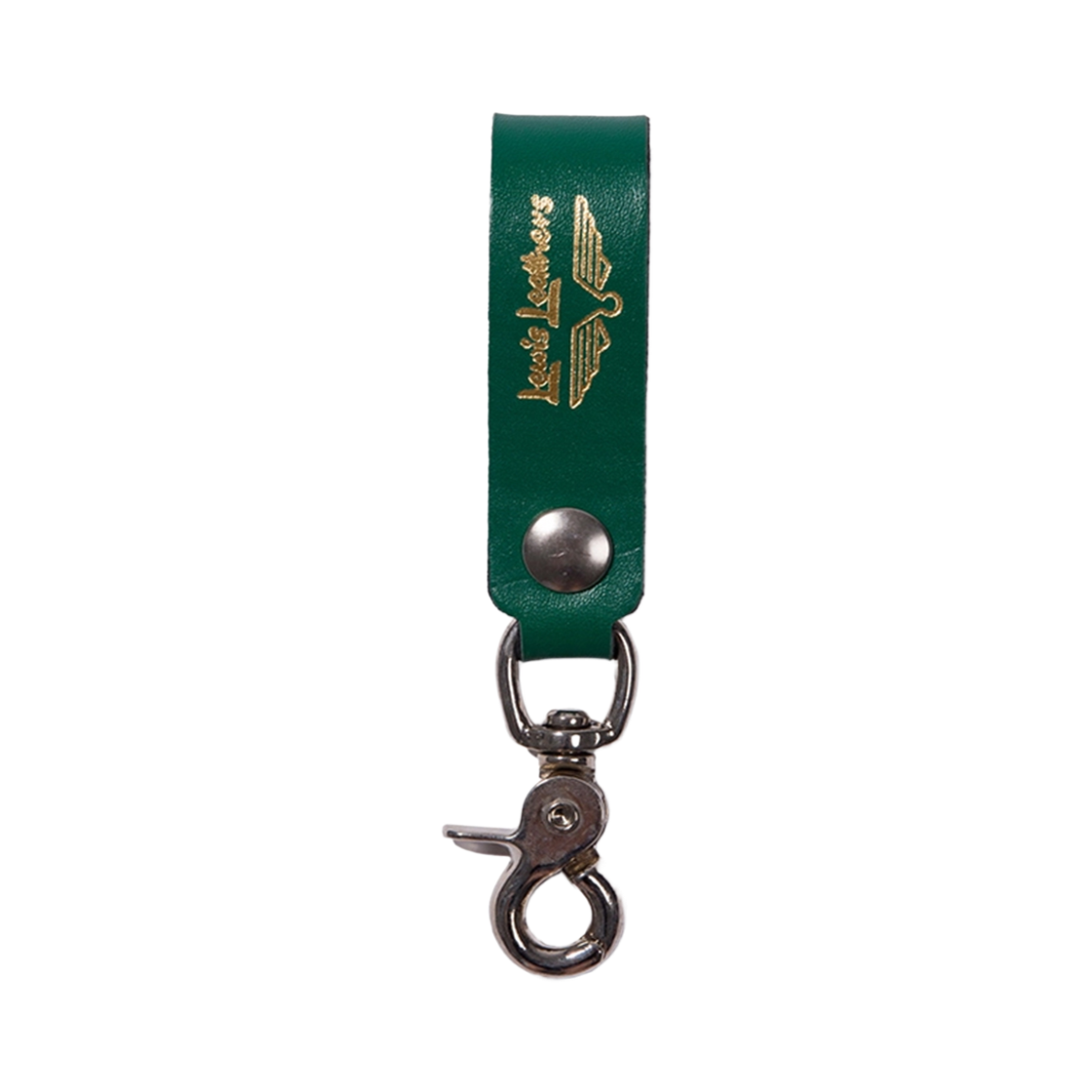 Belt Loop Key Ring MK.2 / Green Lewis Leathers Belt Loop Key Ring MK.2 Green