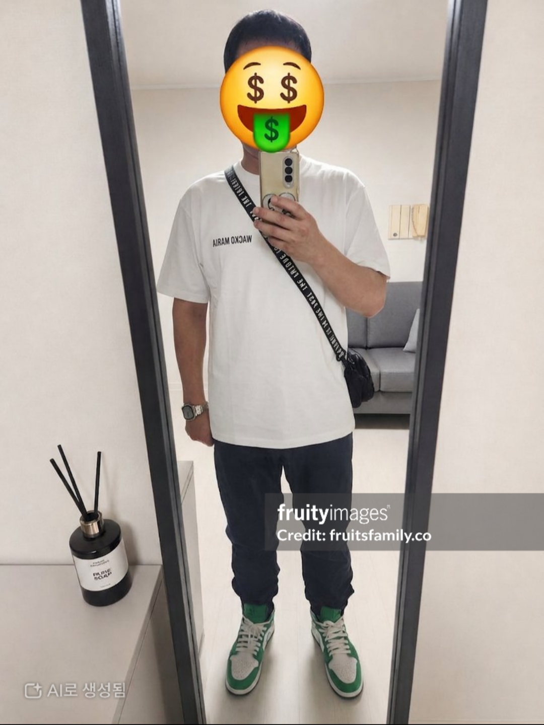 Human Made Military Pouch Small Navy, Jordan 1 Mid Lucky Green ์ฐฉ์ฉ ์คํ์ผ - 5