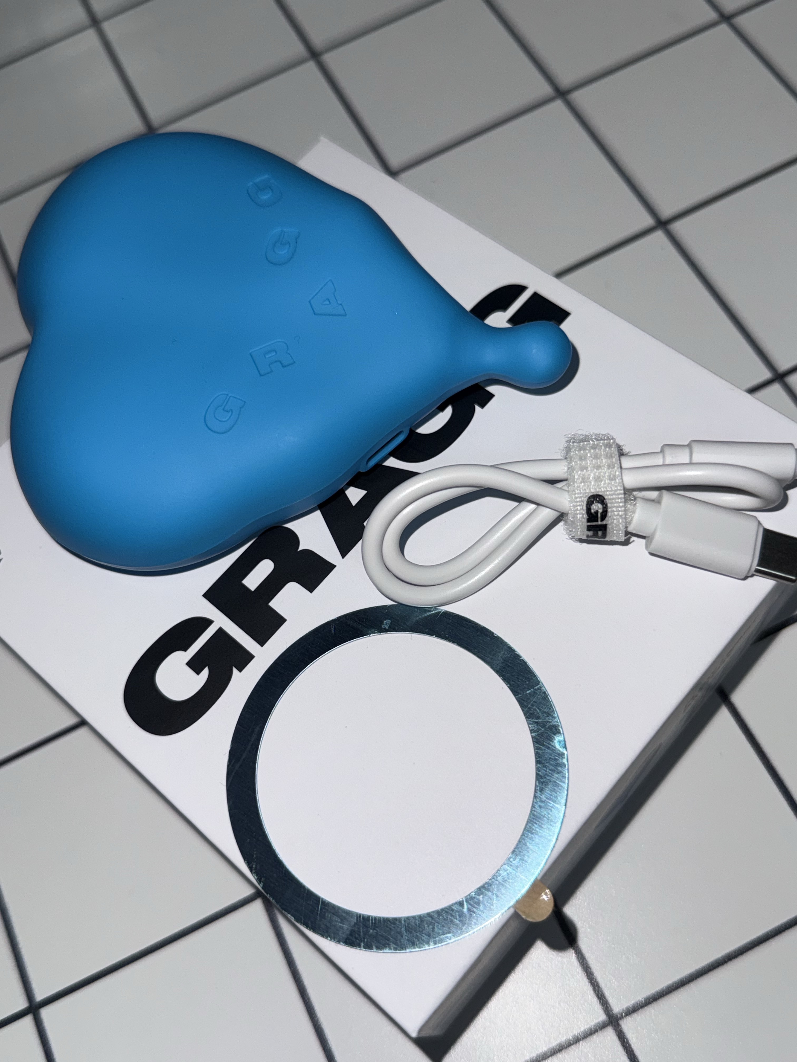 GRAGG MAGSAFE FLOW HEART BATTERY [9 COLOR], Casio F-91WS-7DF 착용 스타일 - 8