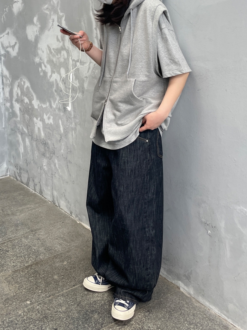 Converse Chuck 70 Ox Midnight Navy 착용 스타일 - 3