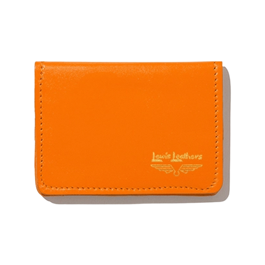 Card Wallet / Orange Lewis Leathers Card Wallet Orange