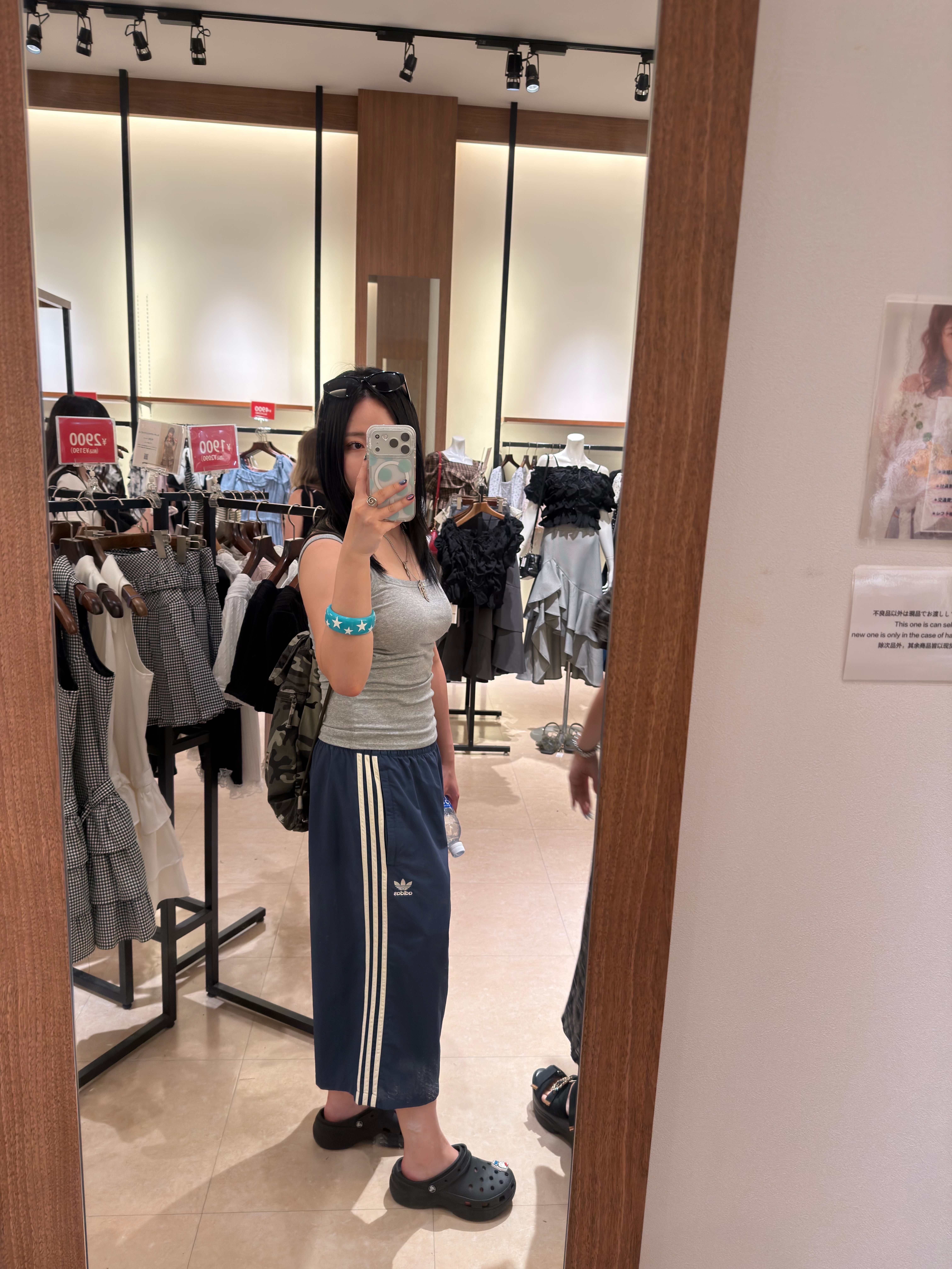 Adidas Originals Capri Shorts Crew Blue Cream White - KR Sizing, Hysteric Glamour You Pay Necklace Silver 착용 스타일