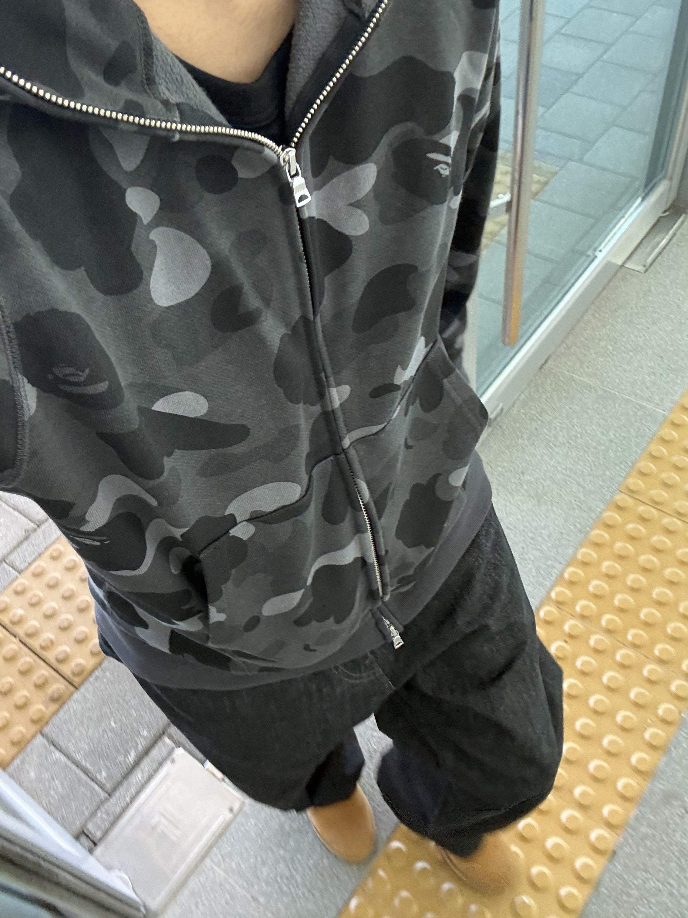 BAPE Color Camo Shark Full Zip Hoodie Black, Timberland Premium 6 inch Waterproof Boot Wheat Nubuck - Wide 착용 스타일