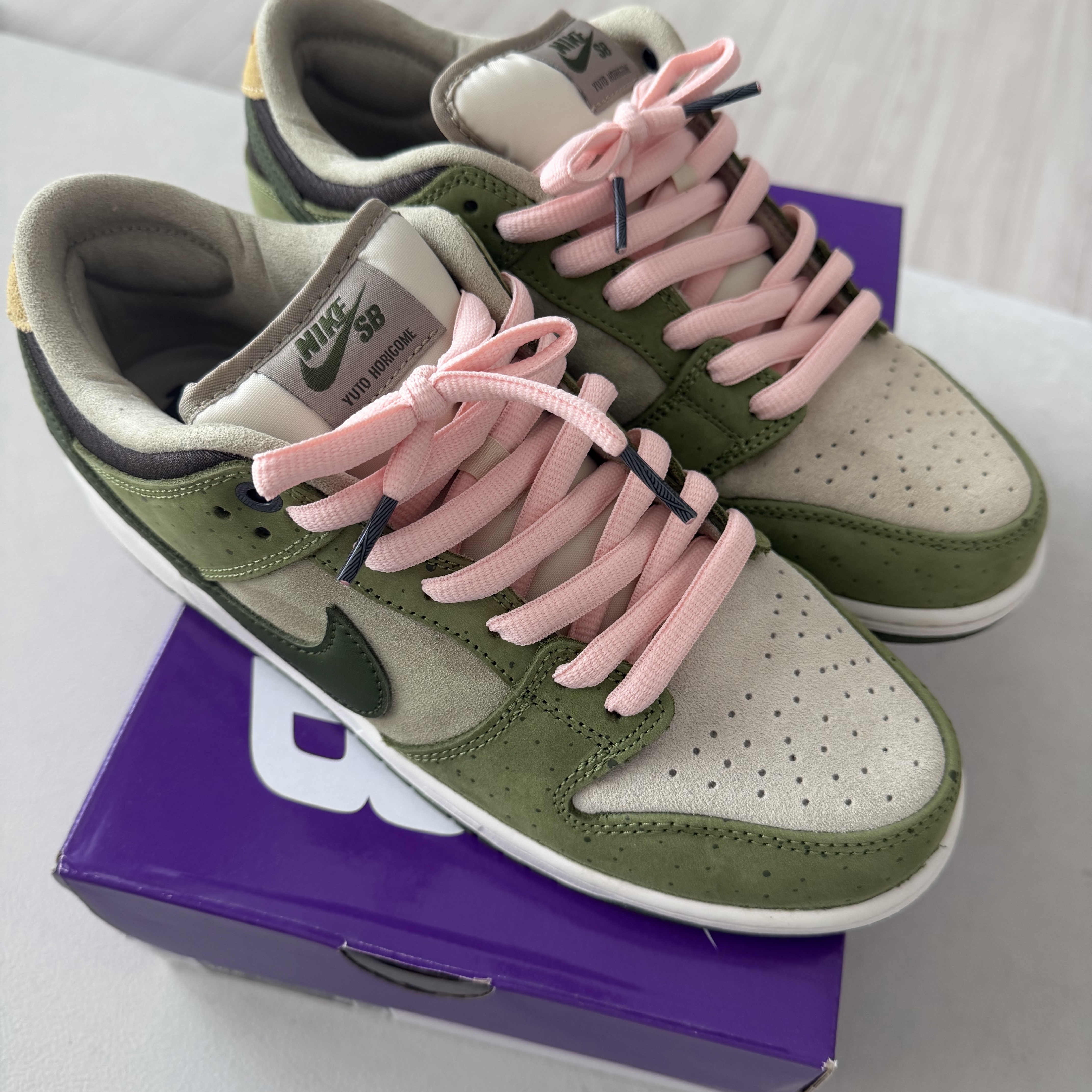 Nike x Yuto Horigome SB Dunk Low Matcha 착용 스타일 - 2