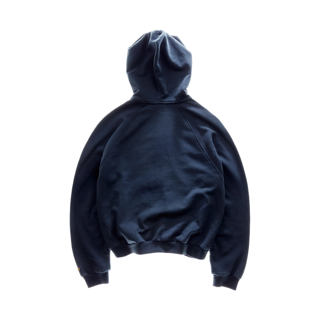 UVU 래글런 지퍼 후드 워시드 네이비(UVU Raglan Zipped Hoodie Washed Navy) - 2