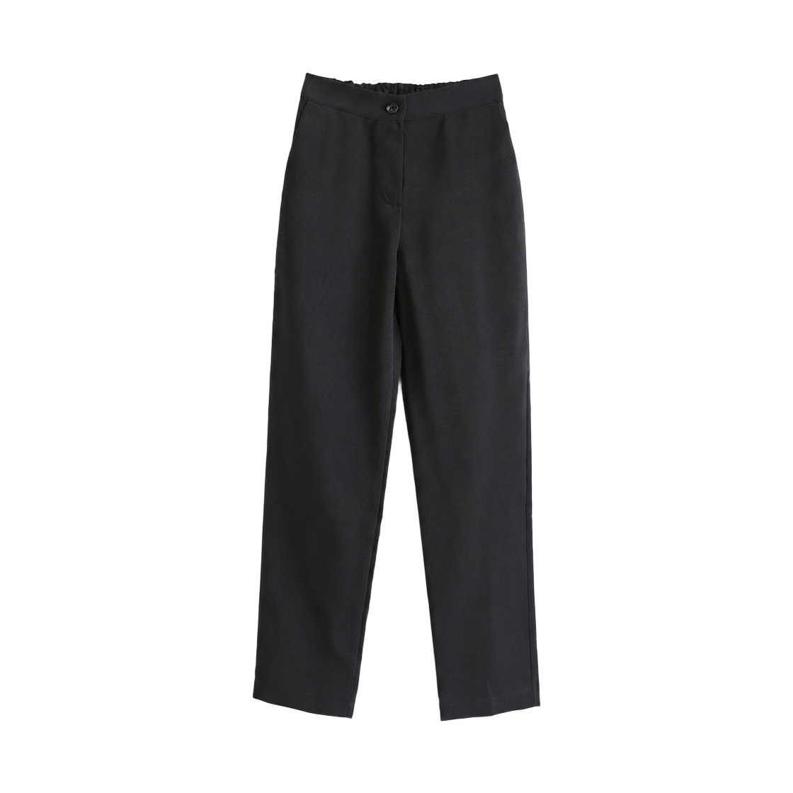지크립 뒷밴딩 스판 슬림 일자 슬랙스 블랙(GCLIP Back Banded Waist Spandex Slim Straight Slacks Black) - 2