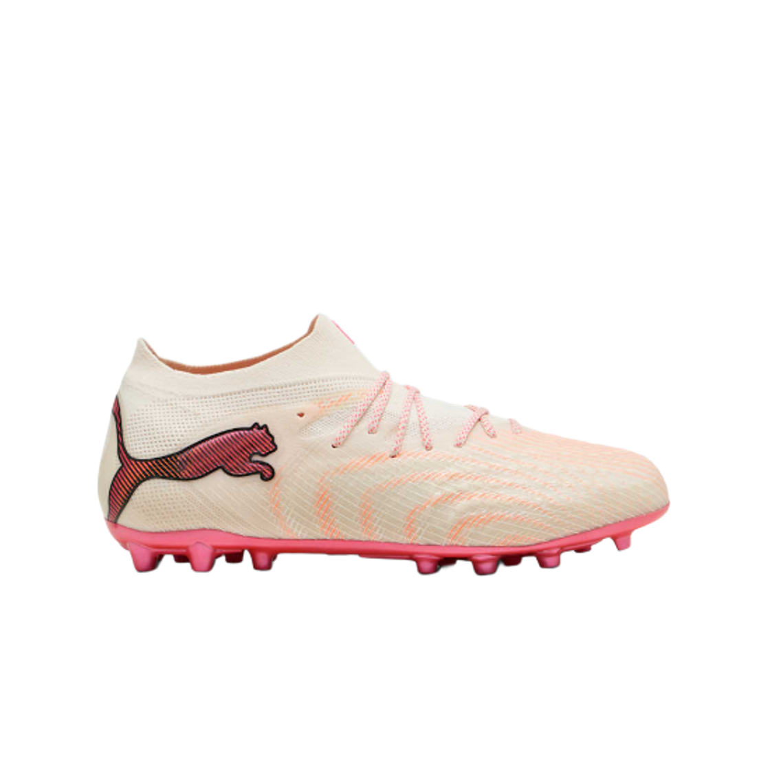 109125-01 Puma Future 9 Ultimate MG Sugared Almond White