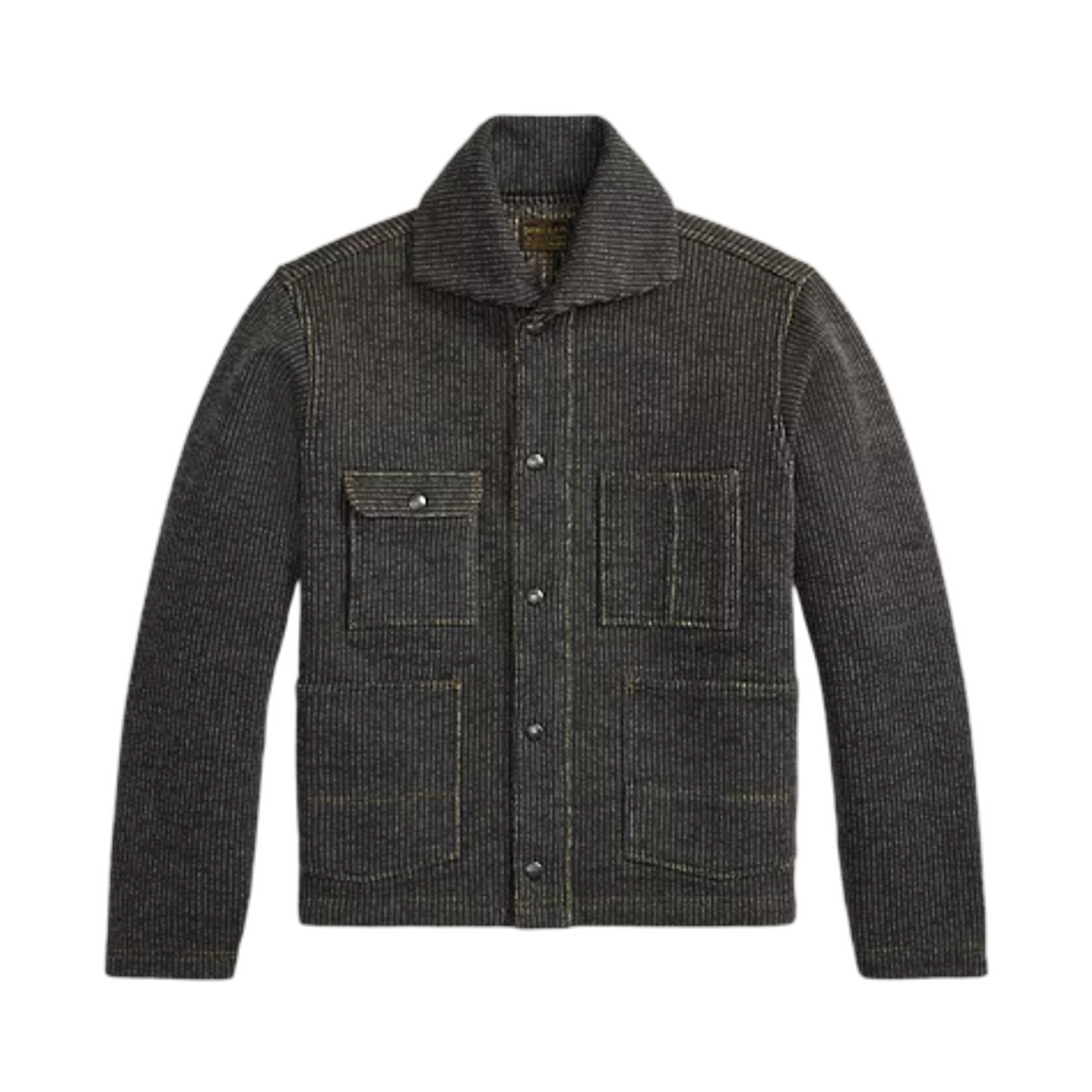 더블알엘 플리스 워크 자켓 차콜 멀티(Double RL Fleece Work Jacket Charcoal Multi)