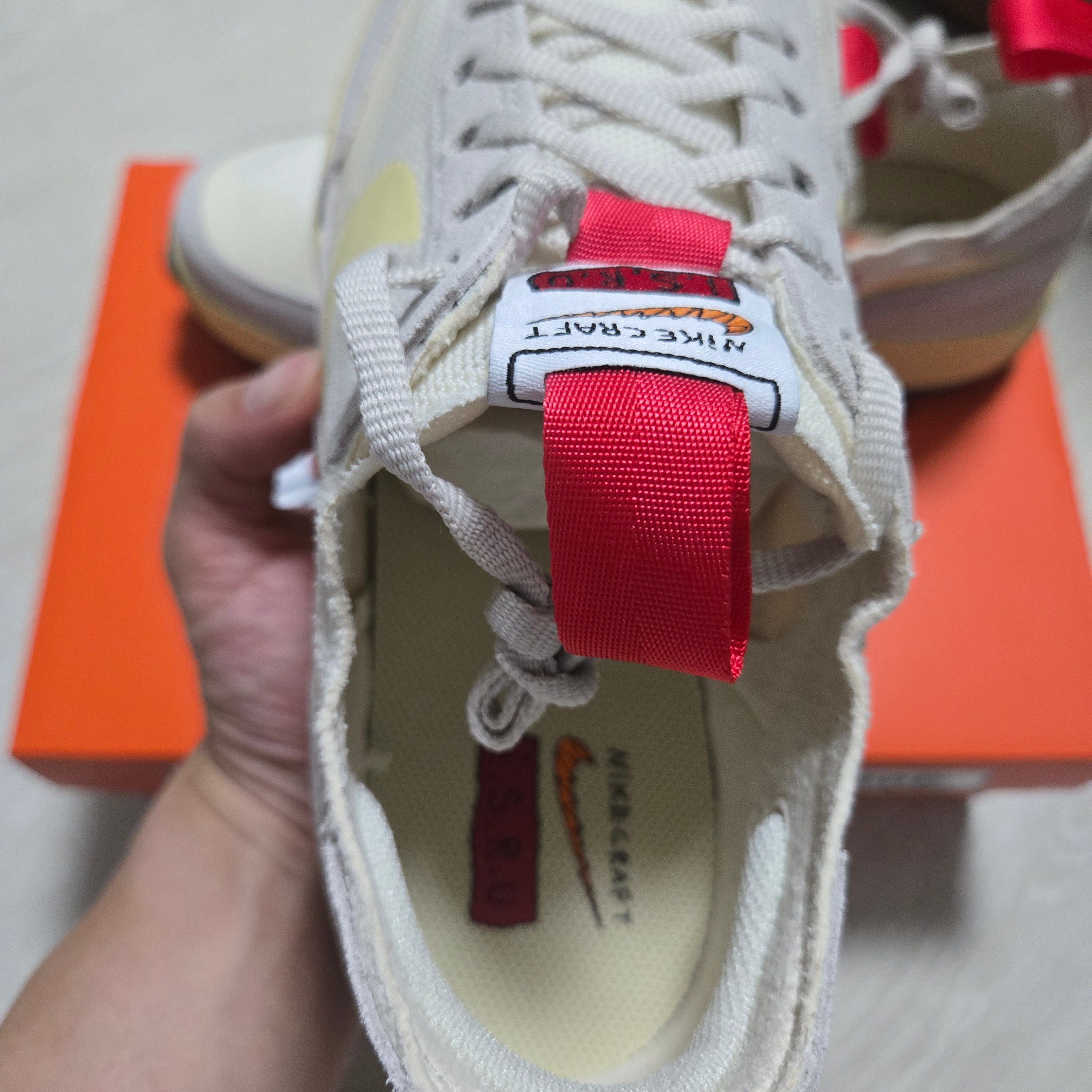 Nike x Tom Sachs General Purpose Shoe Grey Yellow 착용 스타일 - 7