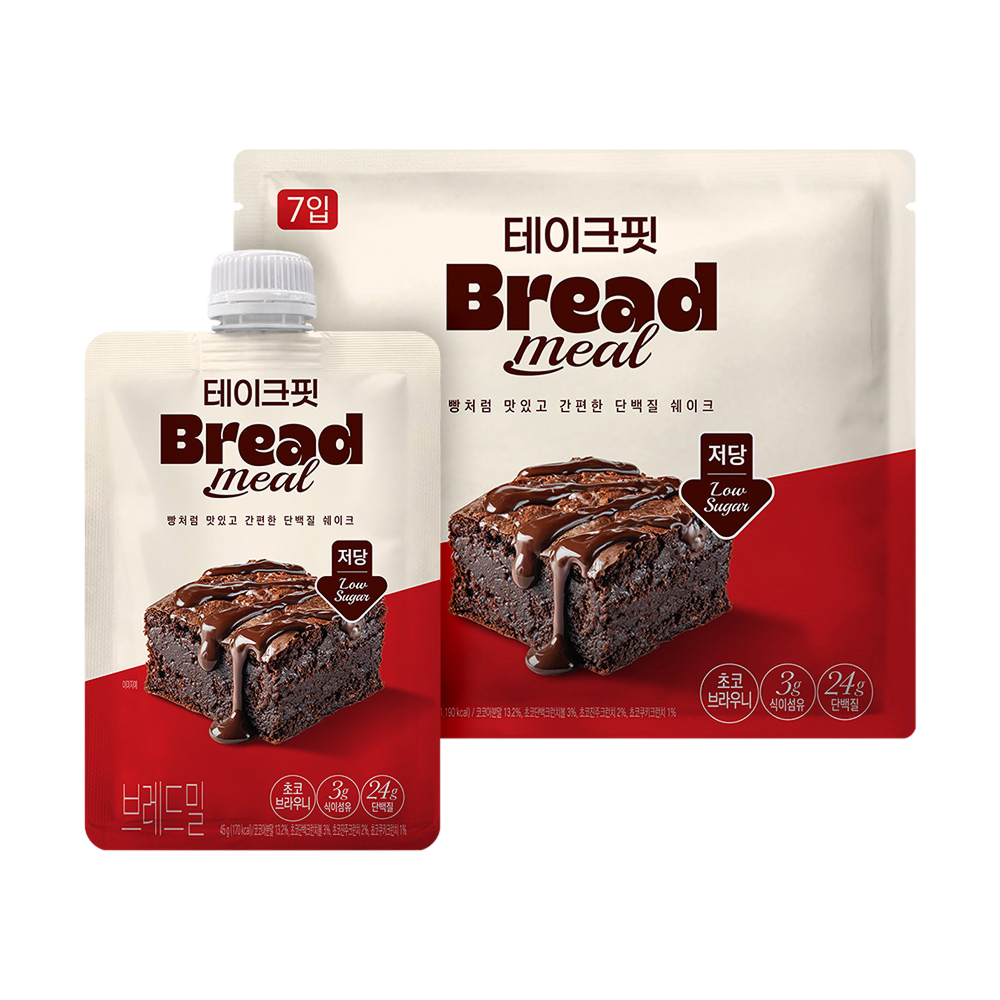 테이크핏 브레드밀 4종 7개 ( = 1팩 ) 골라담기 ( 택 1 )(Takefit breadmeal 4-Flavor 7 each( 1 whole pack )  (Select 1)) - 5