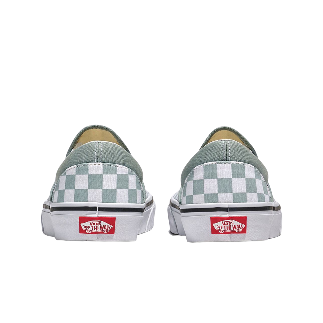 반스 클래식 슬립온 체커보드 퓨어 그레이 화이트(Vans Classic Slip-On Checkerboard Pure Grey White) - 3