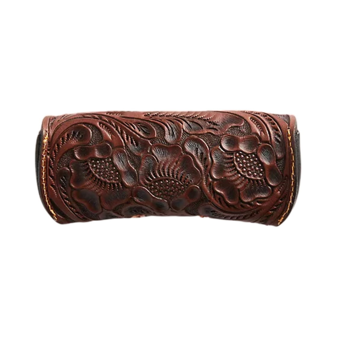 더블알엘 핸드툴 레더 아이글래스 케이스 브라운(Double RL Hand-Tooled Leather Eyeglass Case Brown) - 2