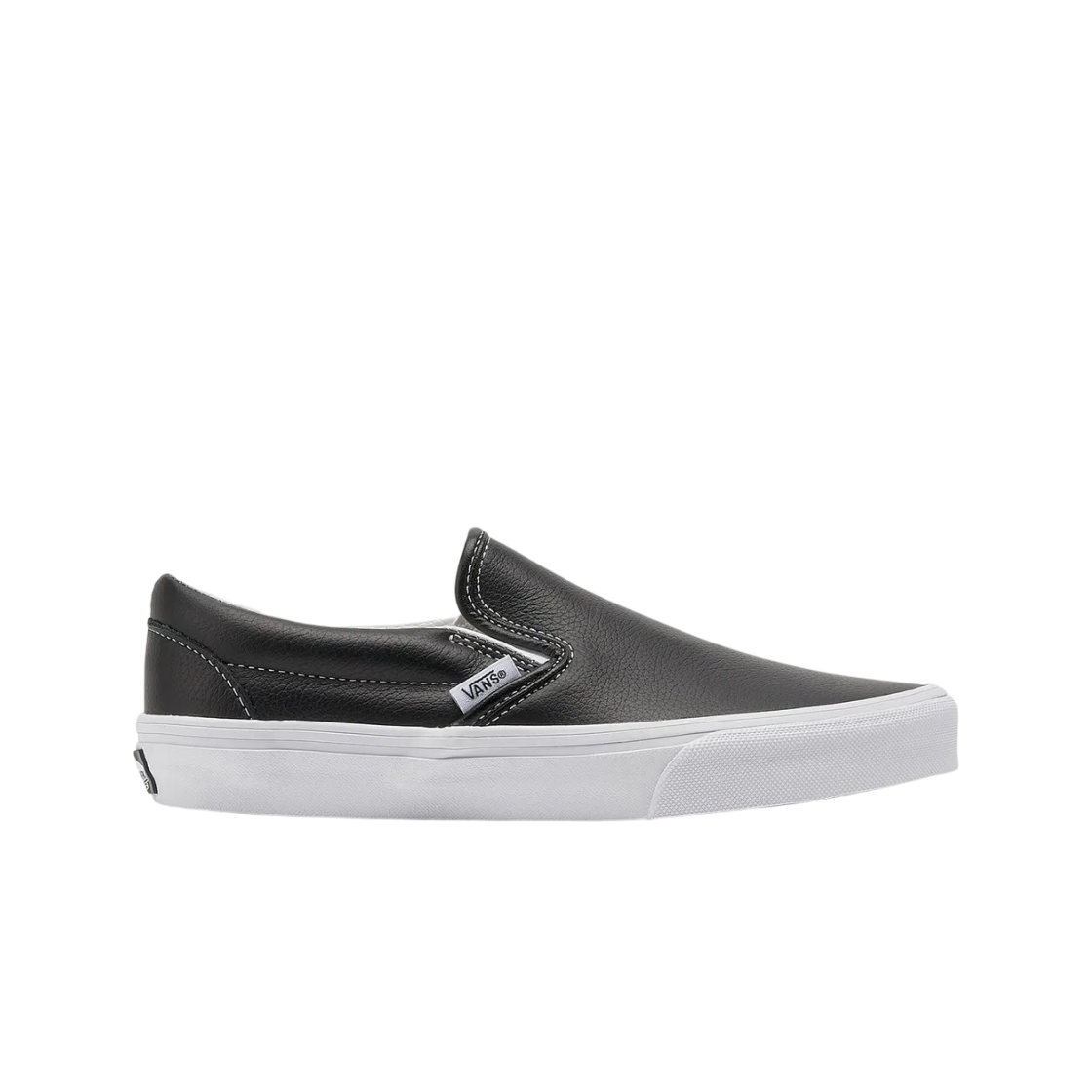 VN000CT5BPB1 Vans Classic Slip-On Leather Black True White