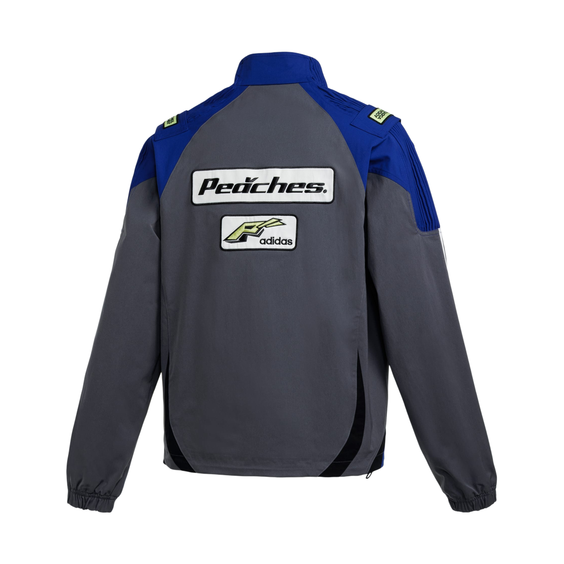 아디다스 x 피치스 레이싱 자켓 그레이 파이브 - KR 사이즈(Adidas x Peaches Racing Jacket Grey Five - KR Sizing) - 2