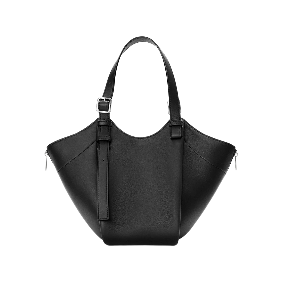 로에베 클래식 카프스킨 해먹 플립 백 블랙(Loewe Hammock Flip Bag in Classic Calfskin Black) - 2