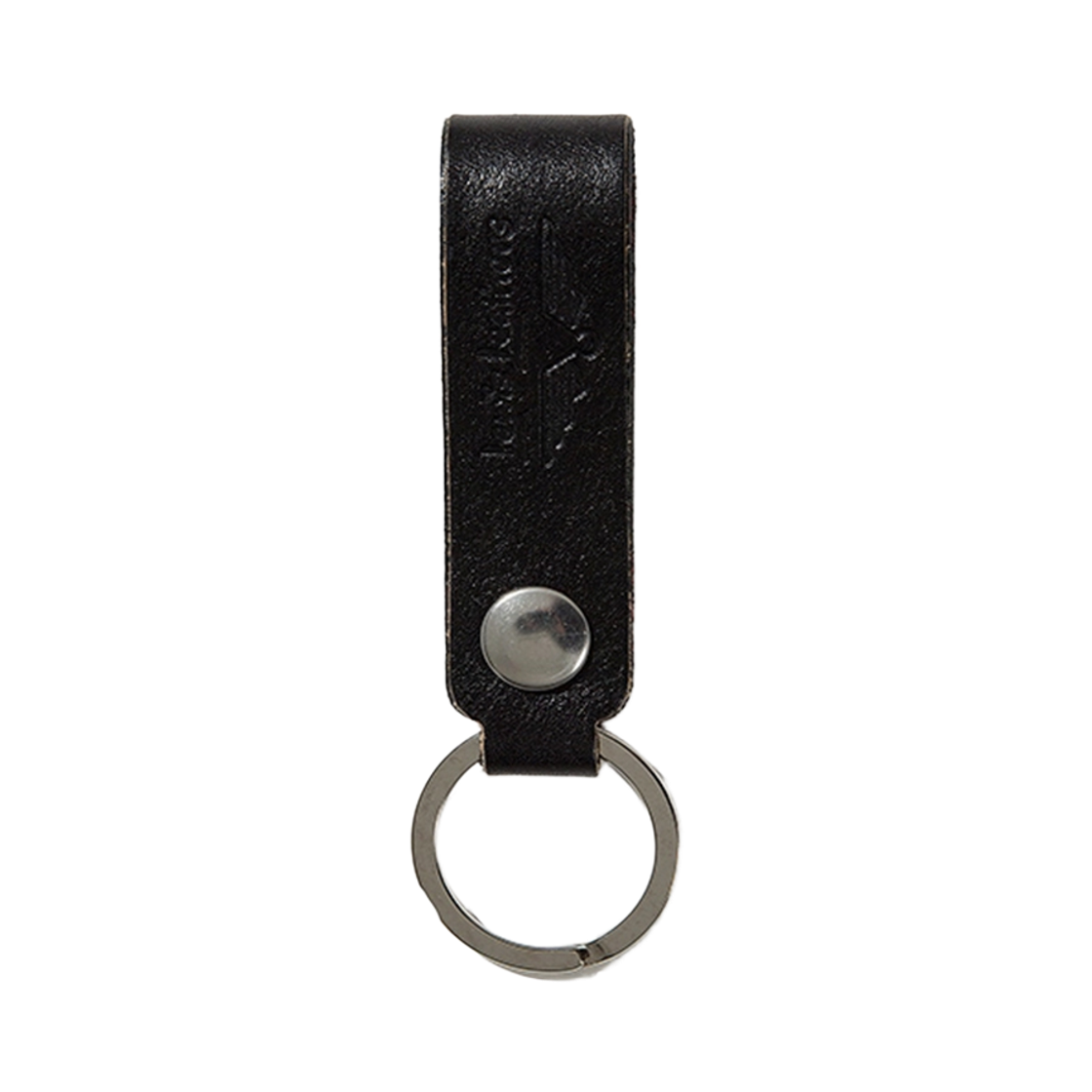 Vegetable Cow Belt Loop Key Ring MK.1 Lewis Leathers Vegetable Cow Belt Loop Key Ring MK.1 Black