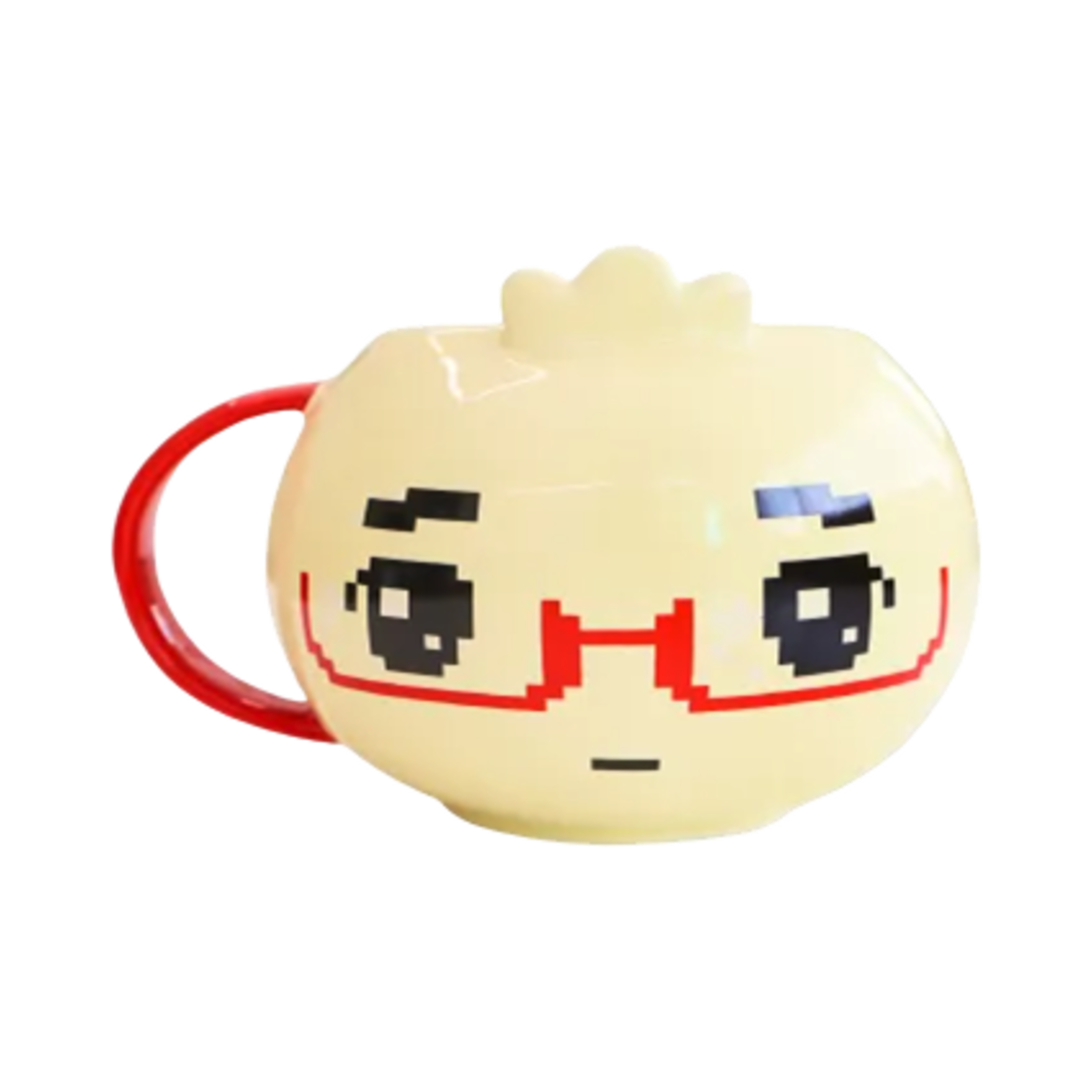 - Glass Dumpling Face Mug