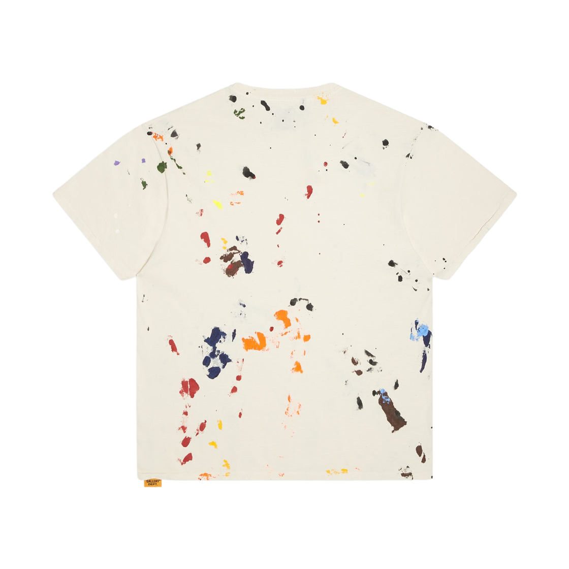 갤러리 디파트먼트 래그 아플리케 티셔츠 워시드 크림(Gallery Dept. Rag Appliqued T-Shirt Washed Cream) - 2