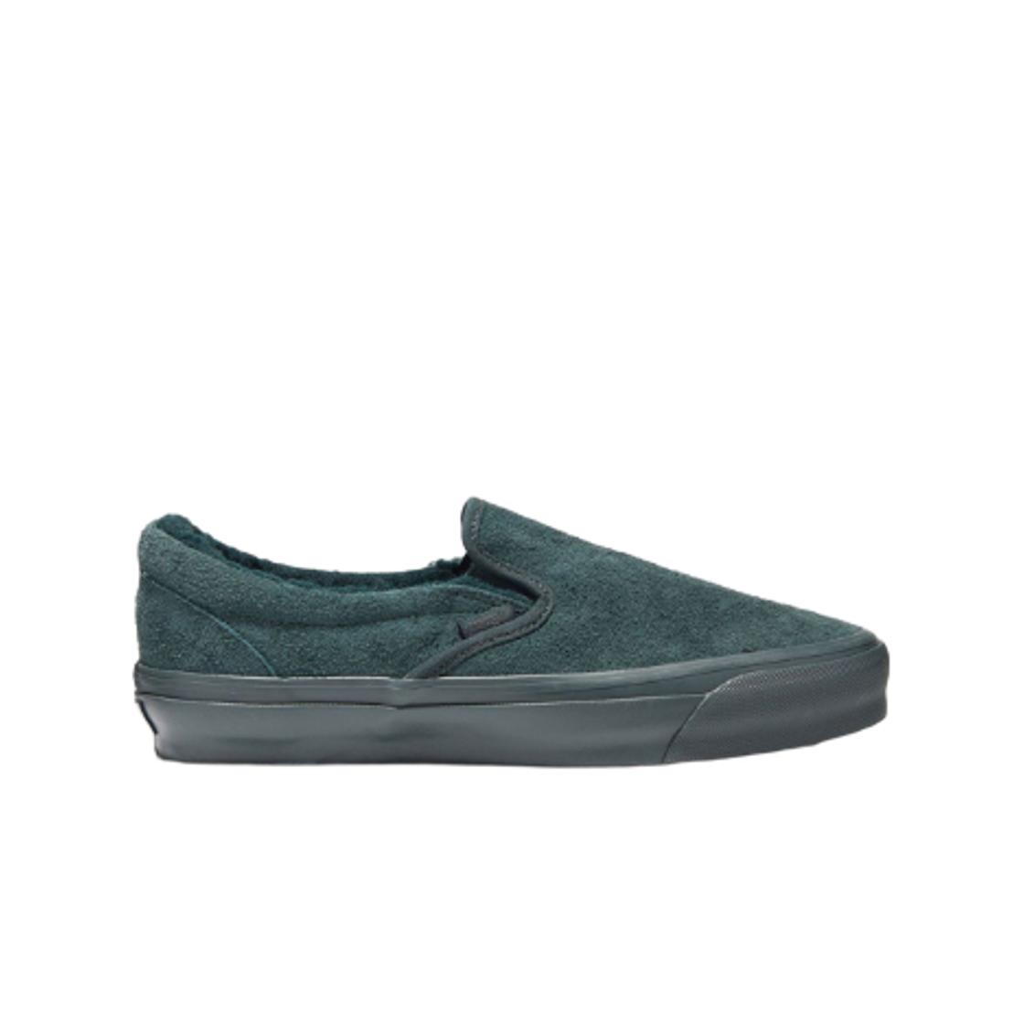 VN000CWA2LN Vans MTE Slip-On Reissue 98 Shag Suede Green Gables