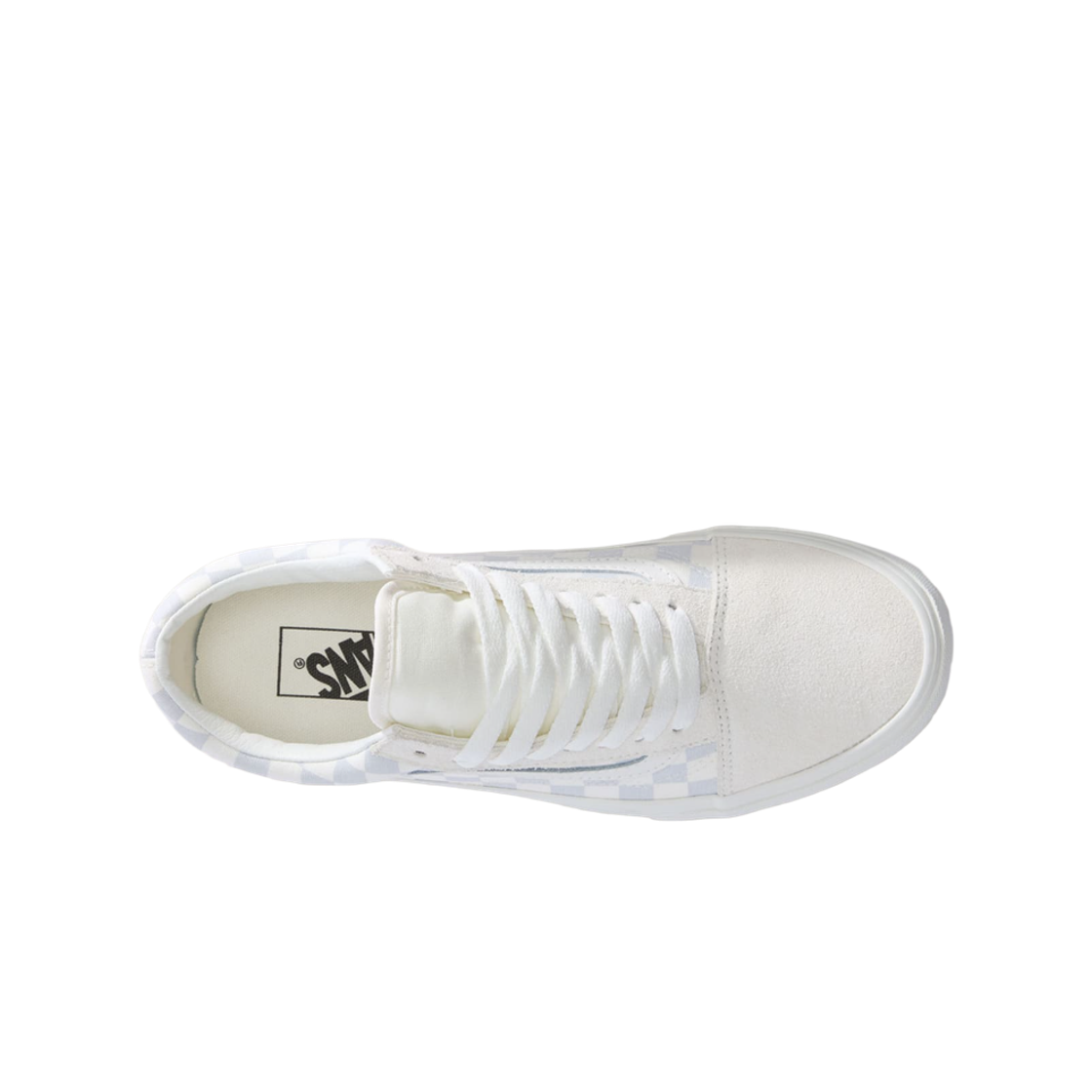 반스 올드스쿨 체커보드 그레이 마쉬멜로우(Vans Old Skool Checkerboard Gray Marshmallow) - 2