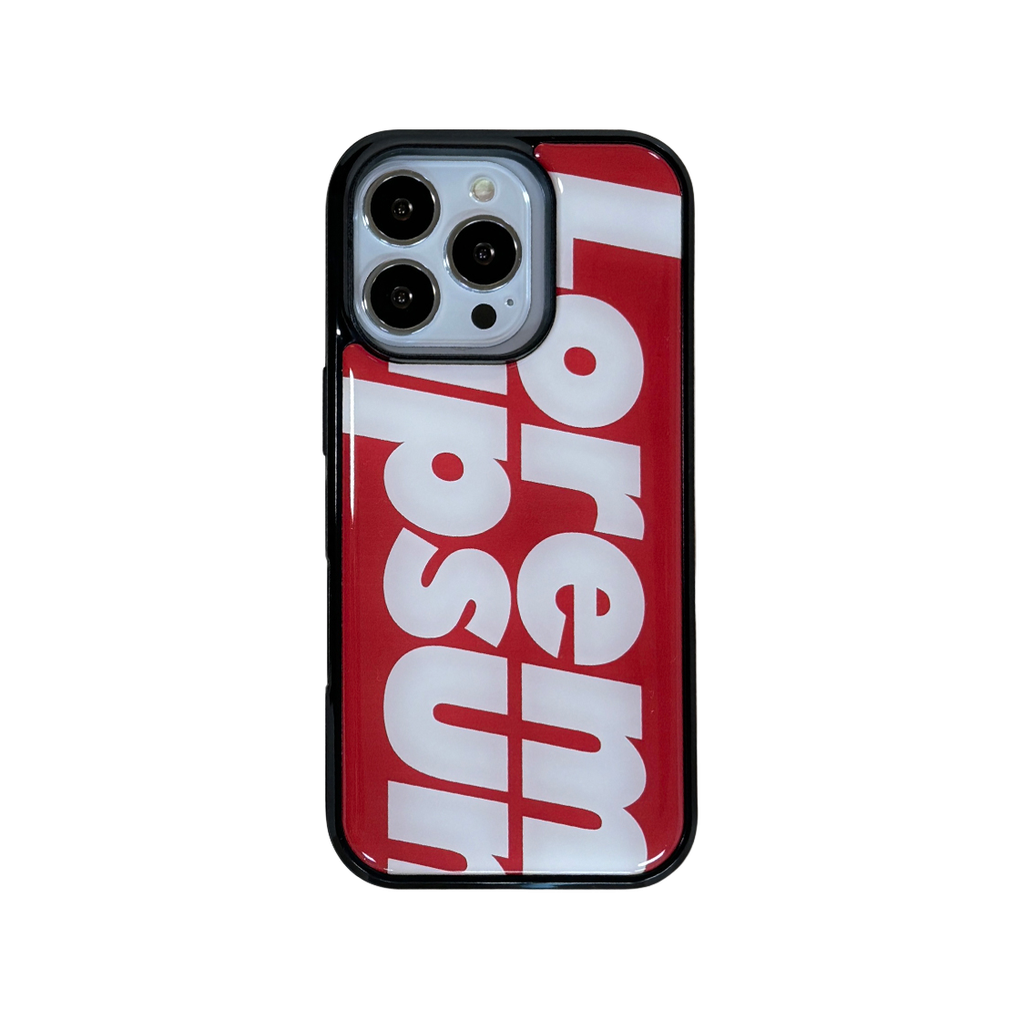 108서울 로렘 입숨 레드 (에폭시 실버 범퍼)(108SEOUL LOREM IPSUM RED (epoxy-black-bumper)) - 1