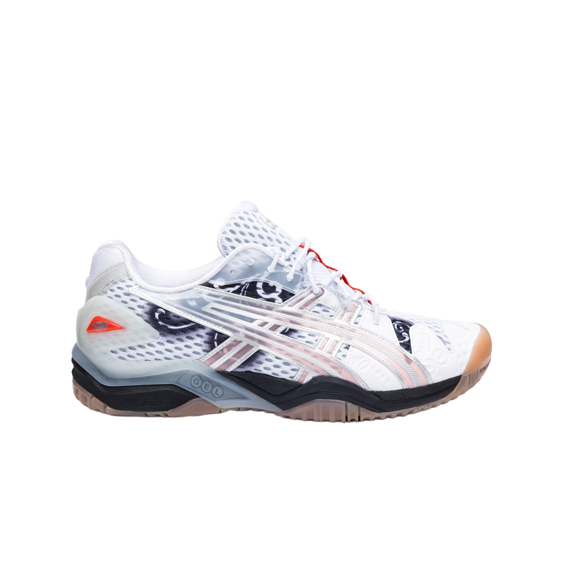 1203B448-100 Asics x LTTT Gel-Resolution 5 White Red