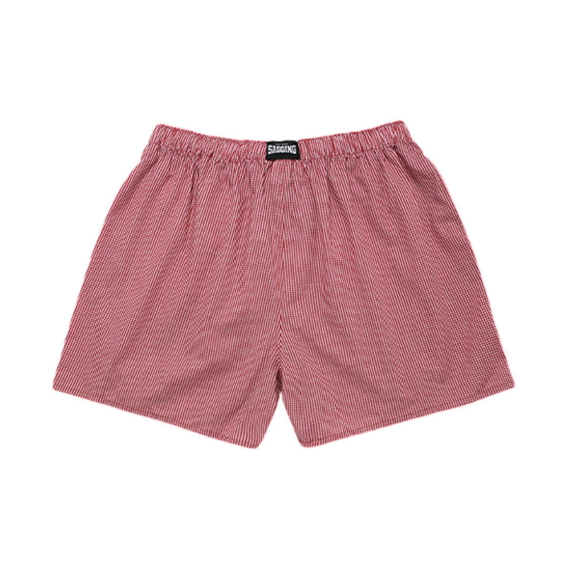 엠제이디 x 코인 서울 새깅 복서 쇼츠 레드(MJD x Koin Seoul Sagging Boxer Shorts Red) - 2