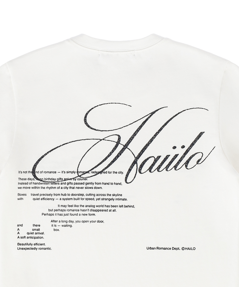 헤일로 시티 마일 티 라벨 화이트(HAiiLO City Mile Tee Label White) - 3