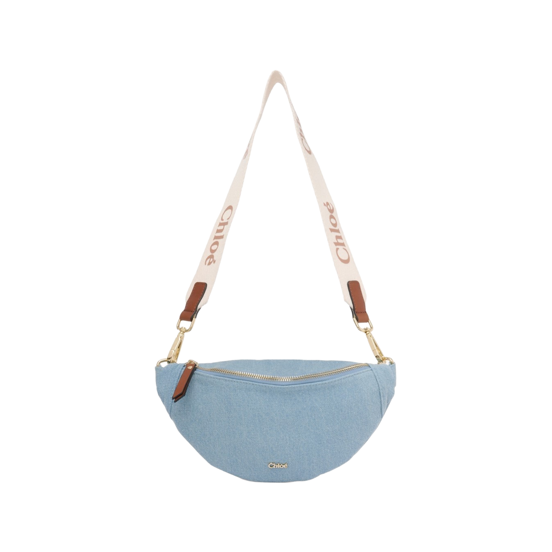 (키즈) 끌로에 벨트 백 데님 블루((Kids) Chloe Belt Bag Denim Blue) - 2