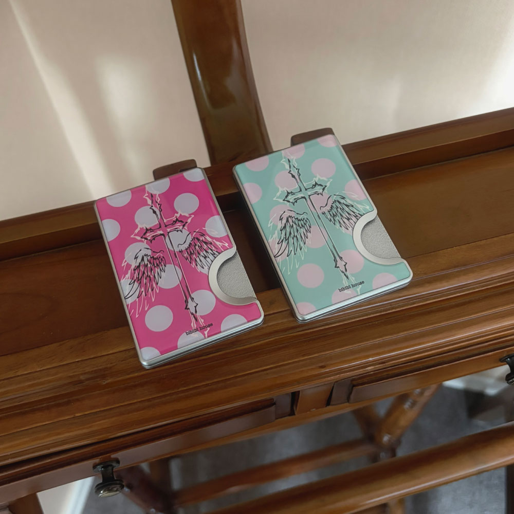 비비블 하우스 실버 날개 카드케이스(BIBIBL HOUSE Silver Wings Card Case) - 3