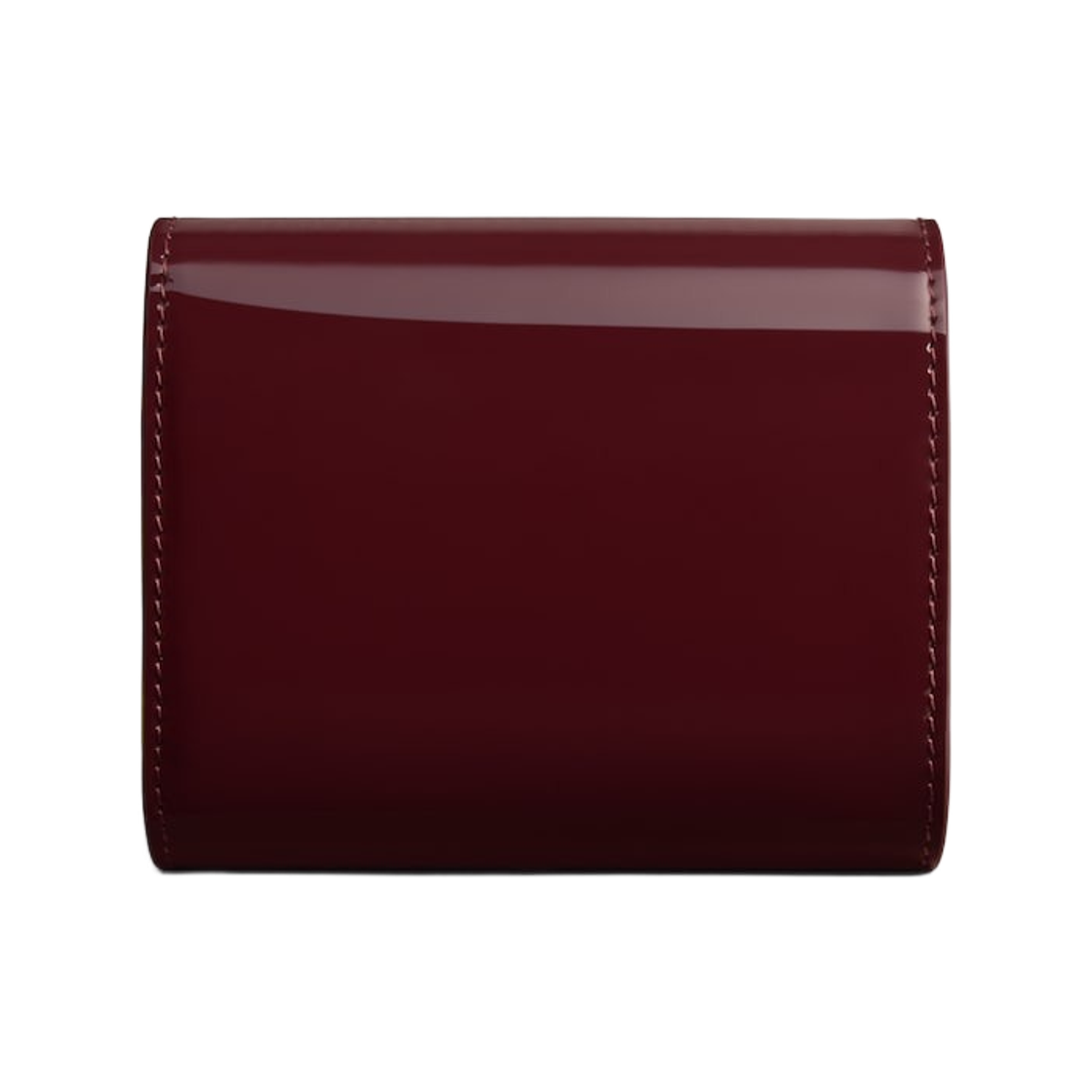 셀린느 스몰 플랩 트리옹프 월렛 페이턴트 카프스킨 시라(Celine Small Flap Triomphe Wallet in Patent Calfskin Syrah) - 3