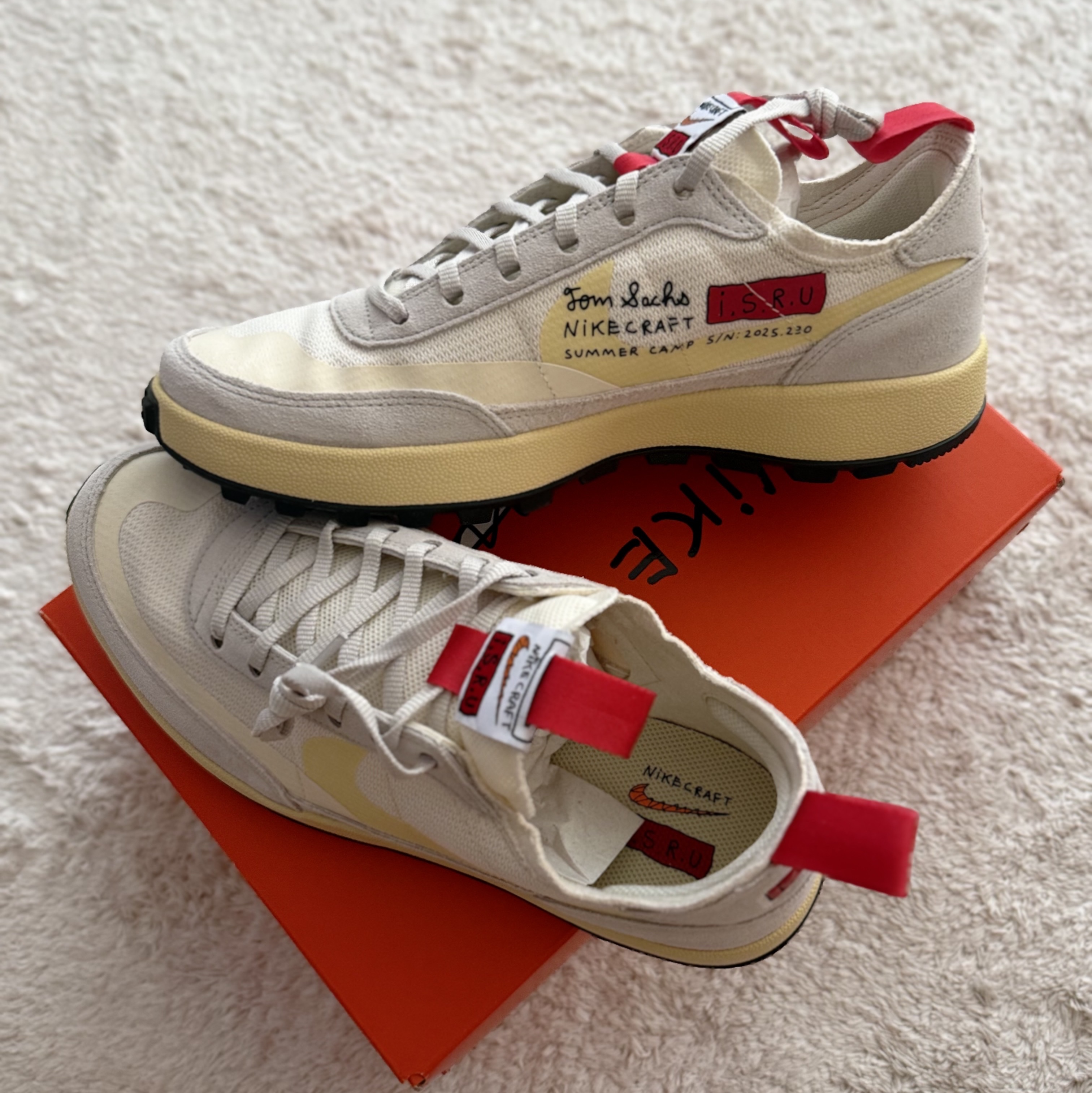 Nike x Tom Sachs General Purpose Shoe Grey Yellow 착용 스타일